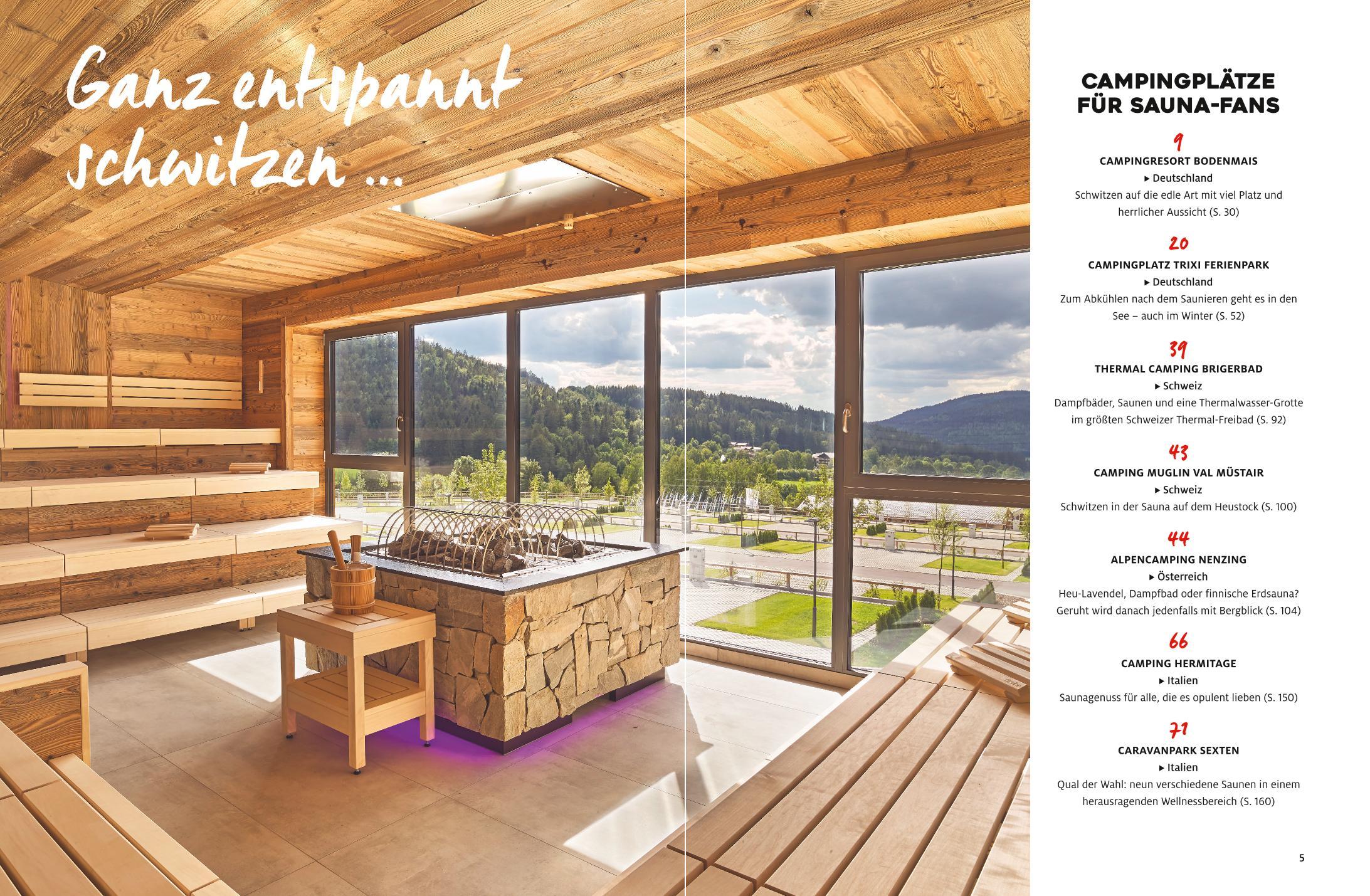 Beispielinhalt (Bild) Yes we camp! Camping für die Seele