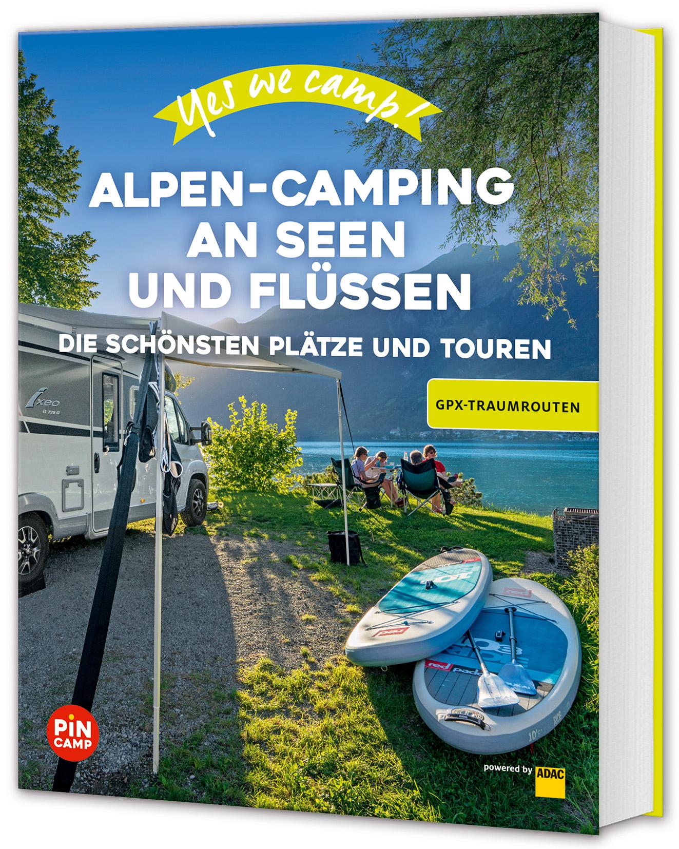 Vorderes Coverbild Yes we camp! Alpen-Camping an Seen und Flüssen
