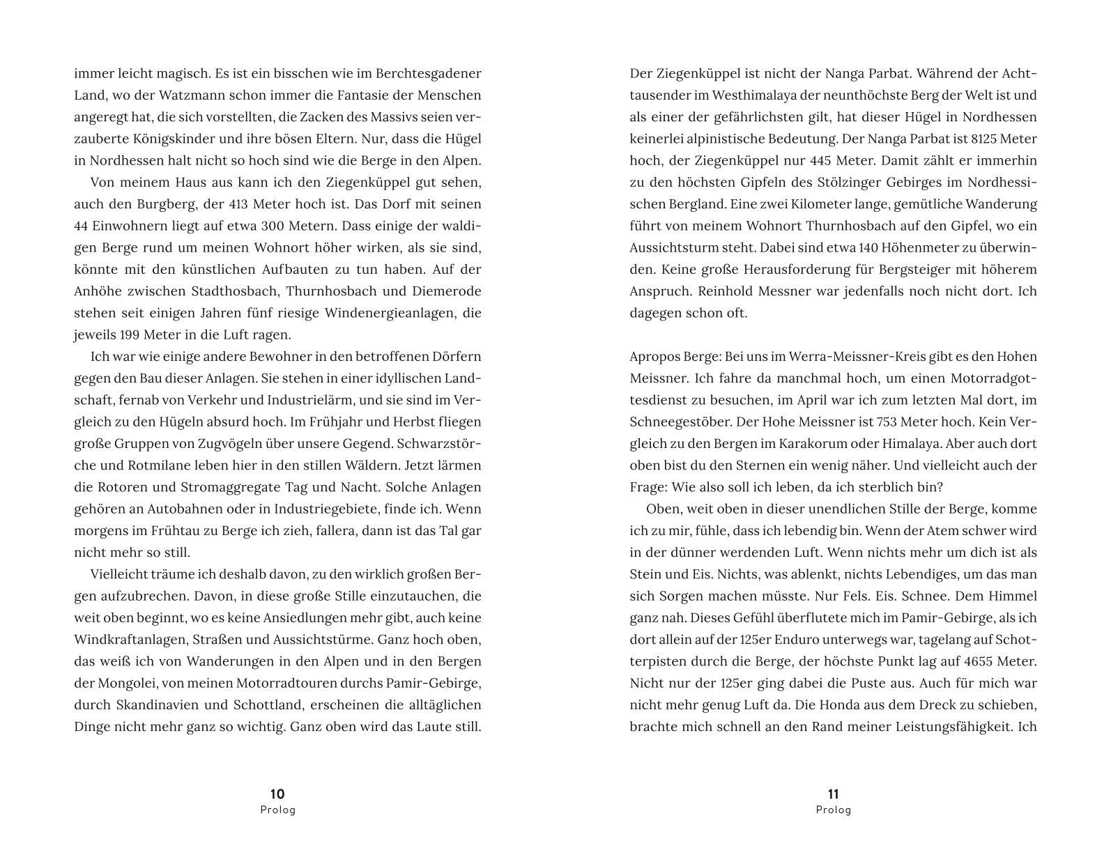 Beispielinhalt (Bild) Hoch. Hinaus