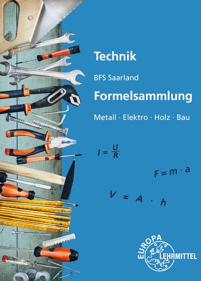 Vorderes Coverbild Technik BFS Saarland Formelsammlung