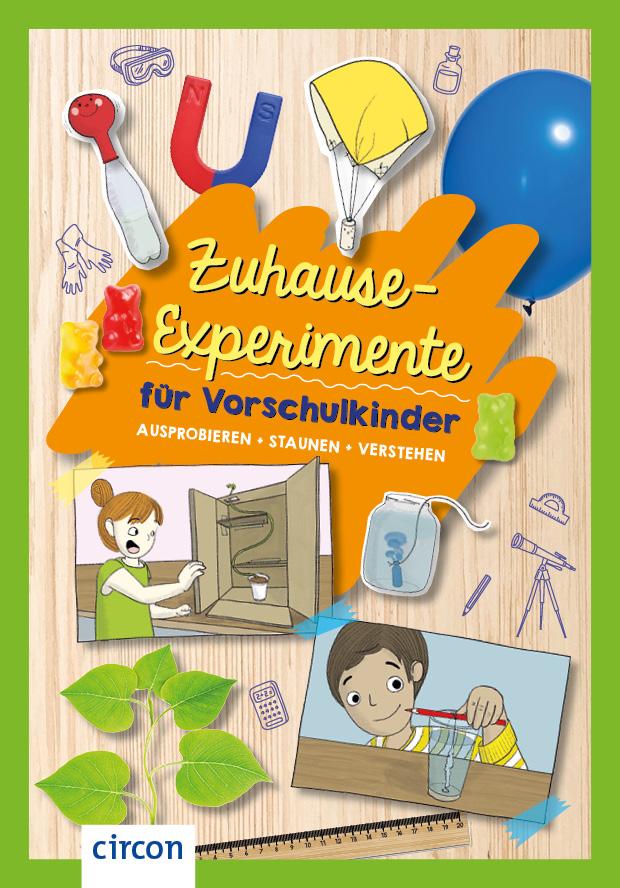 Vorderes Coverbild Zuhause-Experimente für Vorschulkinder