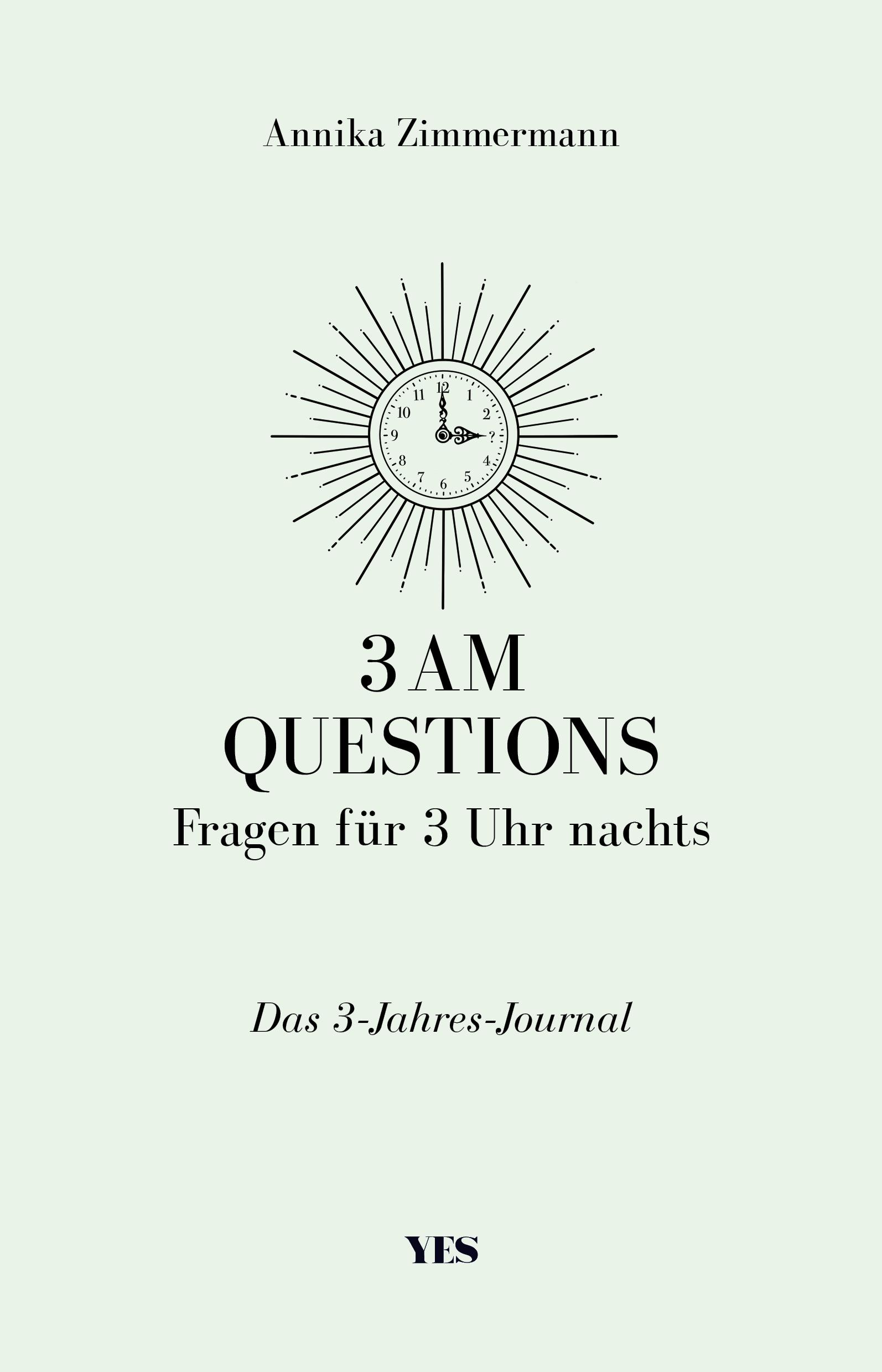 Vorderes Coverbild 3 AM Questions - Fragen für 3 Uhr nachts