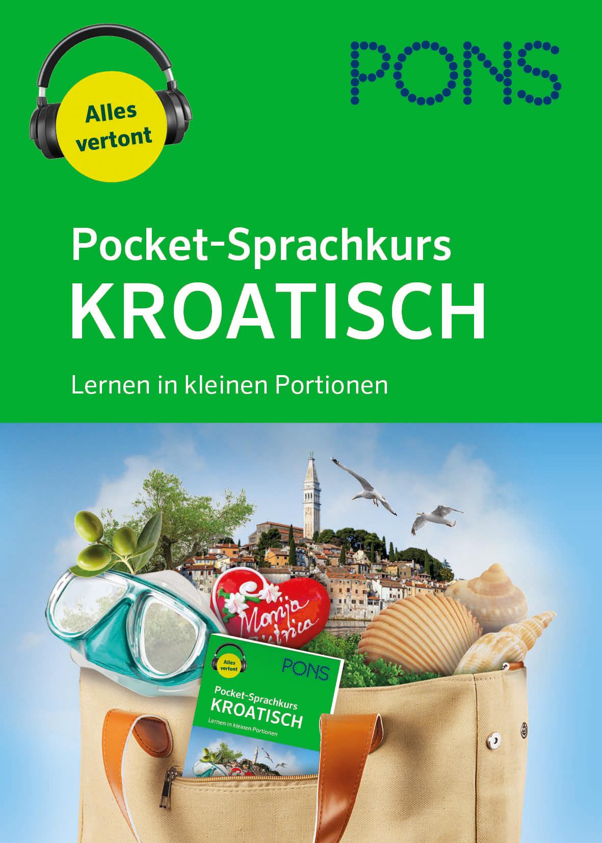 Vorderes Coverbild PONS Pocket-Sprachkurs Kroatisch