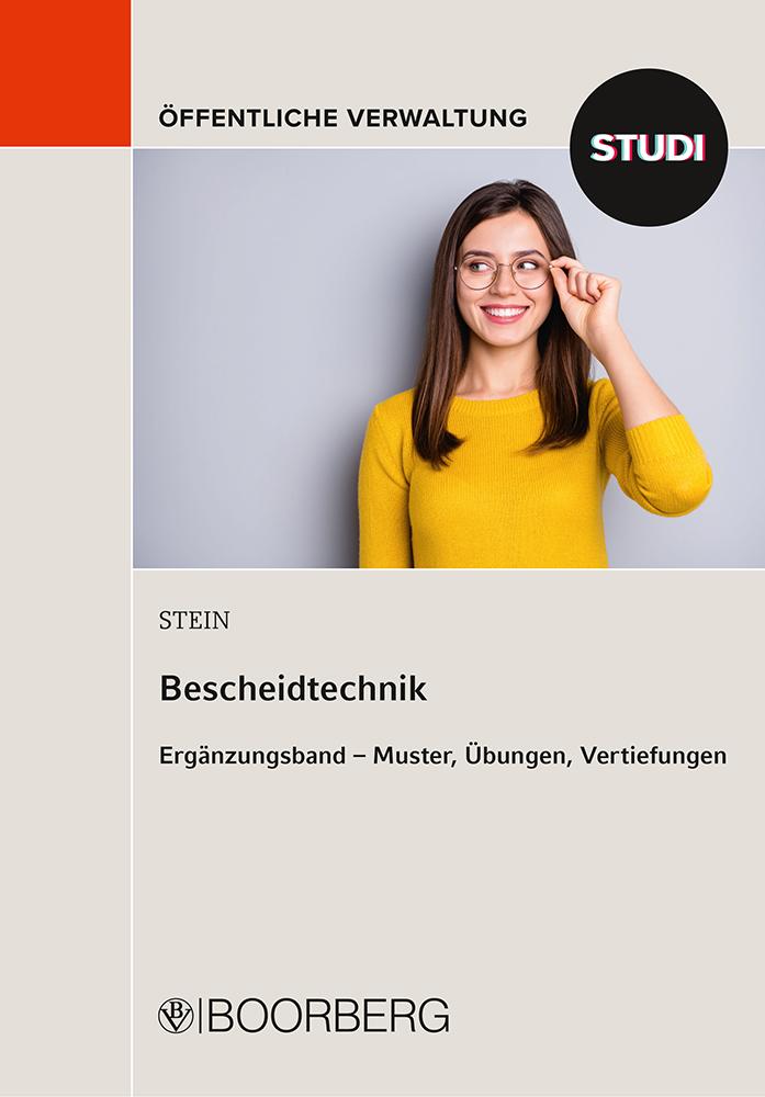 Vorderes Coverbild Bescheidtechnik