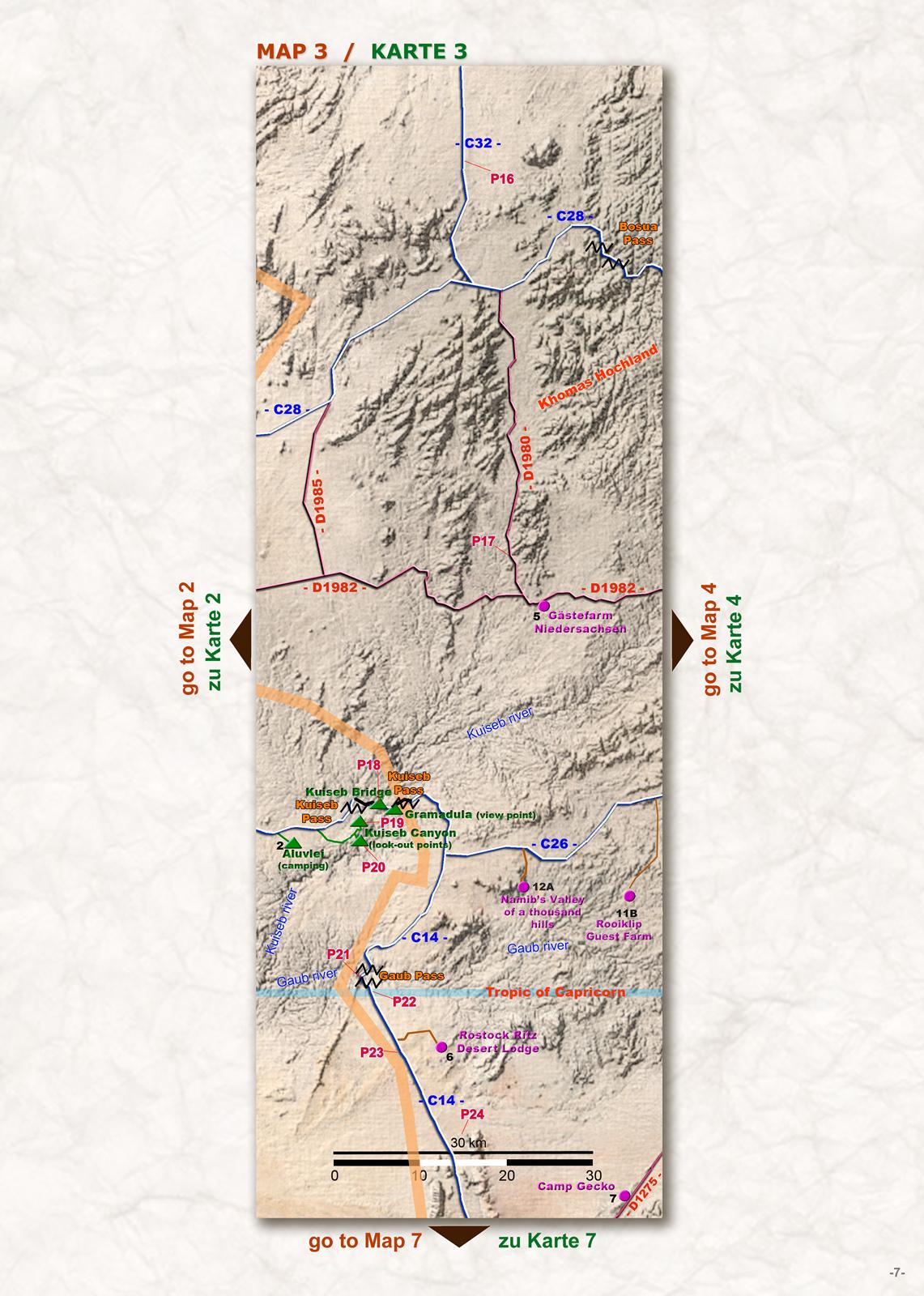 Beispielinhalt (Bild) Die NAMIBWÜSTE - The NAMIB DESERT