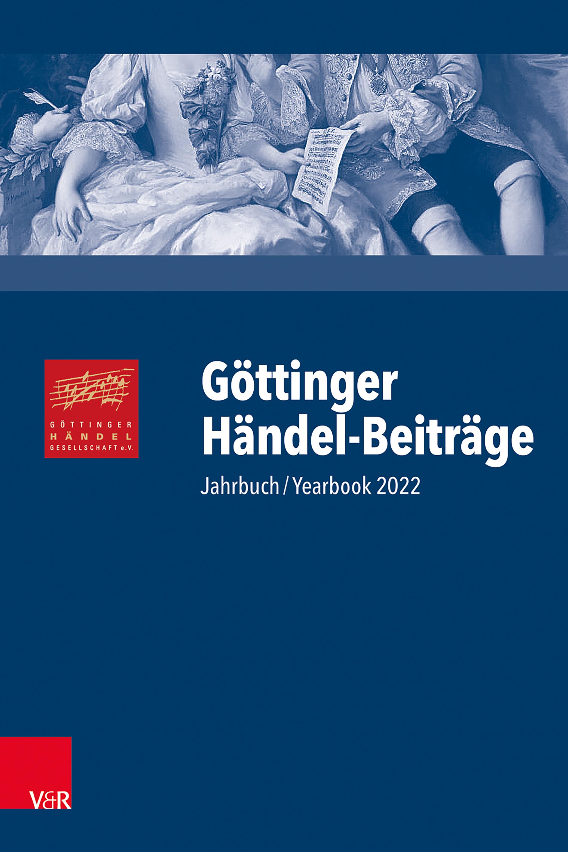 Vorderes Coverbild Göttinger Händel-Beiträge, Band 23