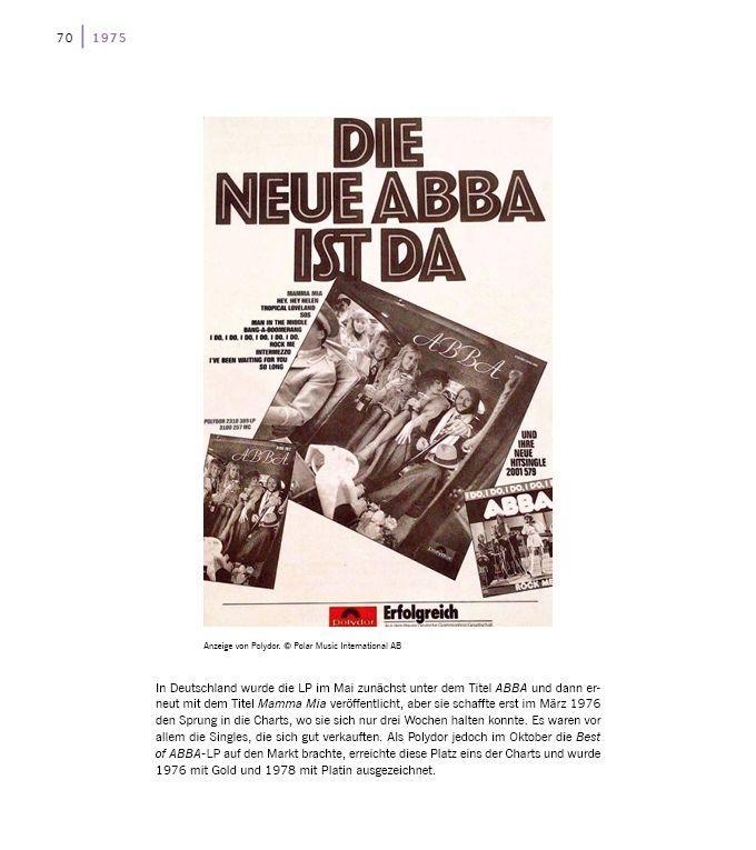 Beispielinhalt (Bild) ABBA in Deutschland