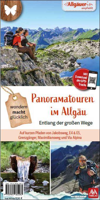Vorderes Coverbild Panoramatouren im Allgäu