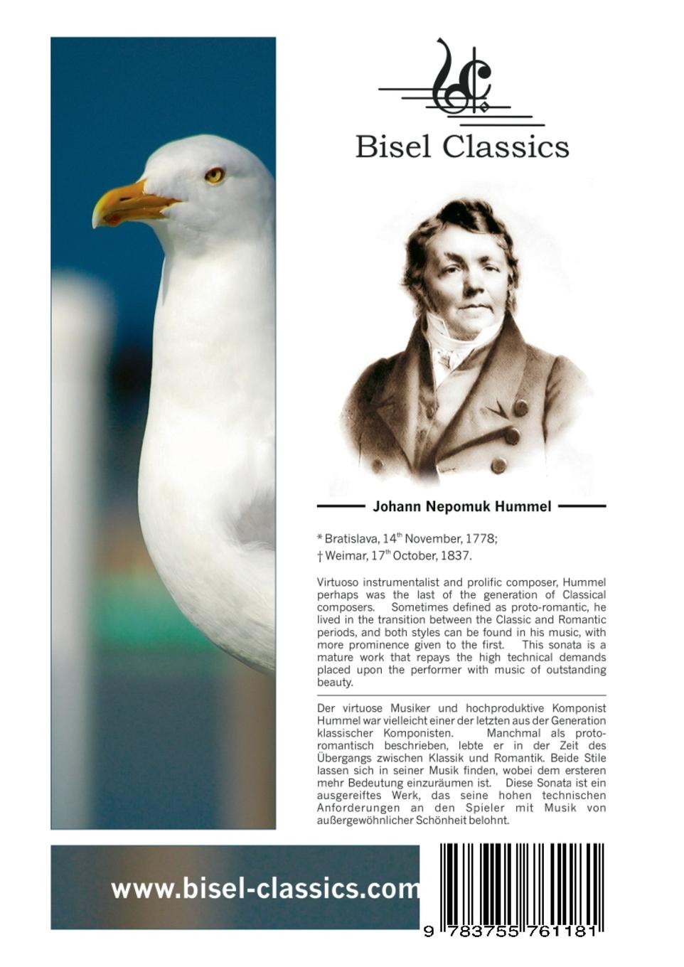 Rückseitencover 3. Klaviersonate