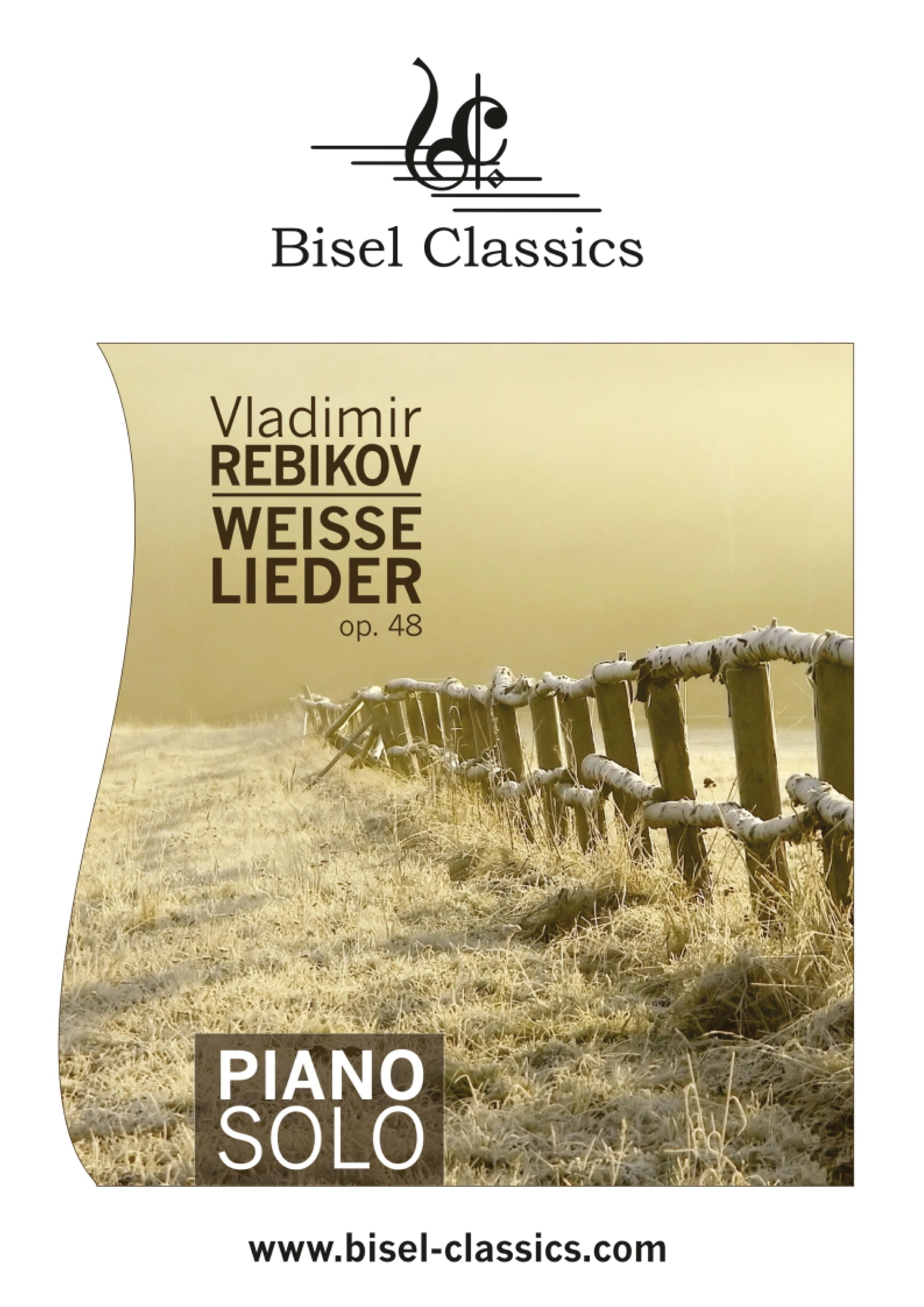 Vorderes Coverbild Weisse Lieder, Op. 48