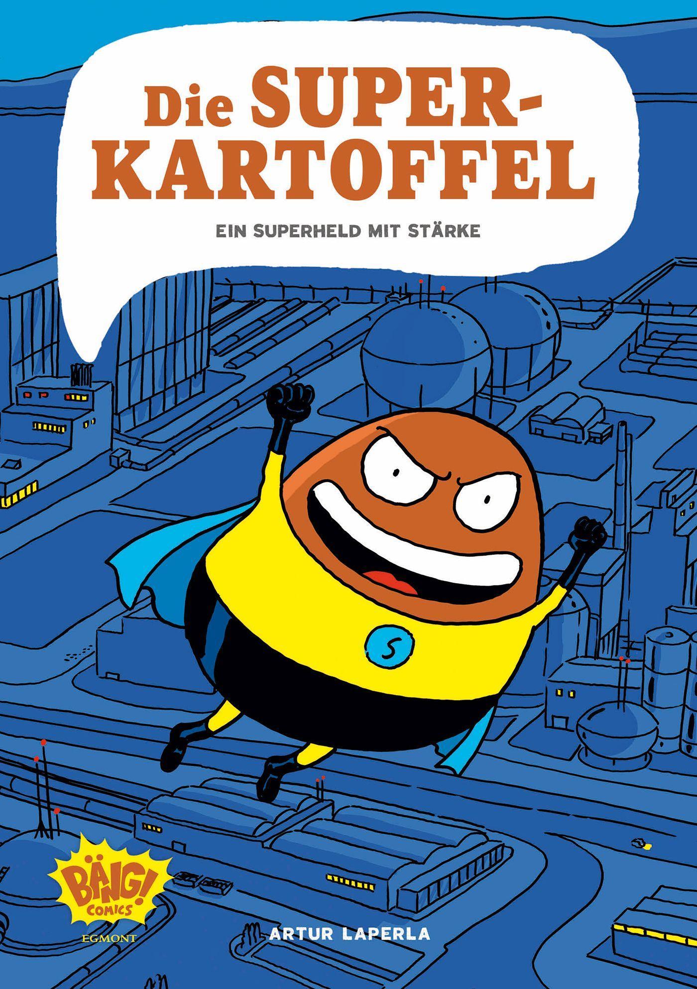 Vorderes Coverbild Die Superkartoffel - Ein Superheld mit Stärke