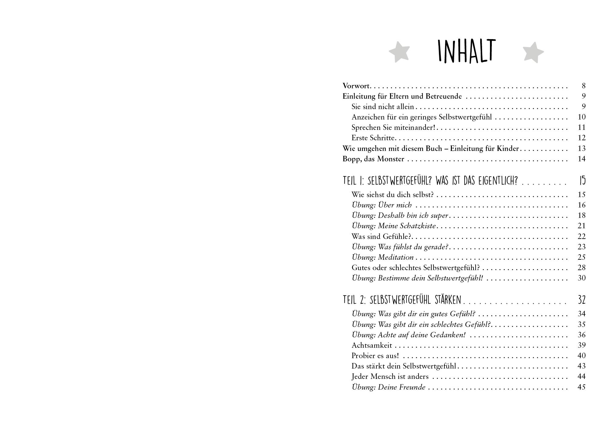 Beispielinhalt (Bild) Ich bin super so, wie ich bin