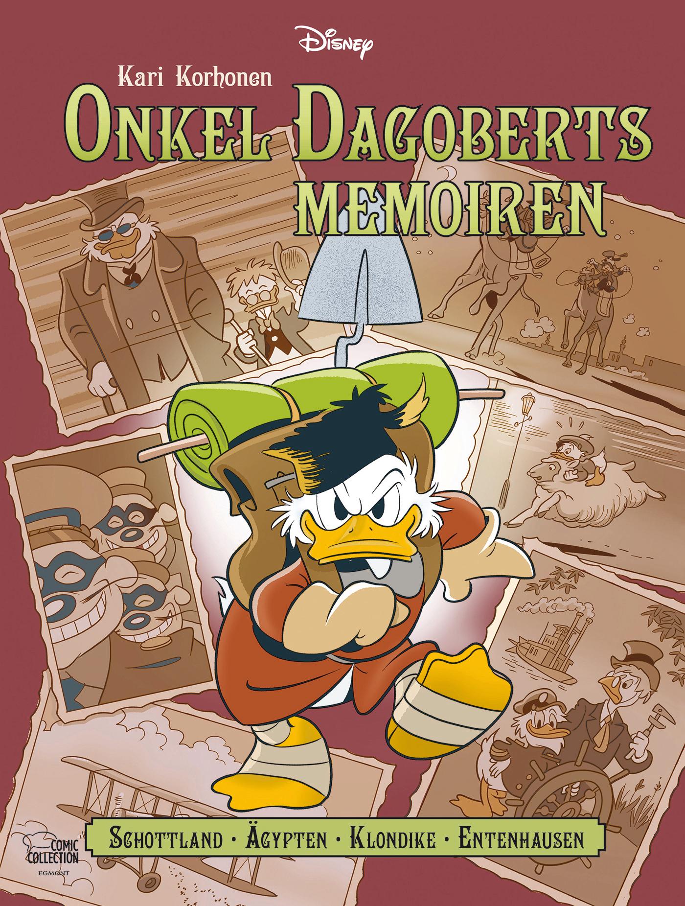 Vorderes Coverbild Onkel Dagoberts Memoiren