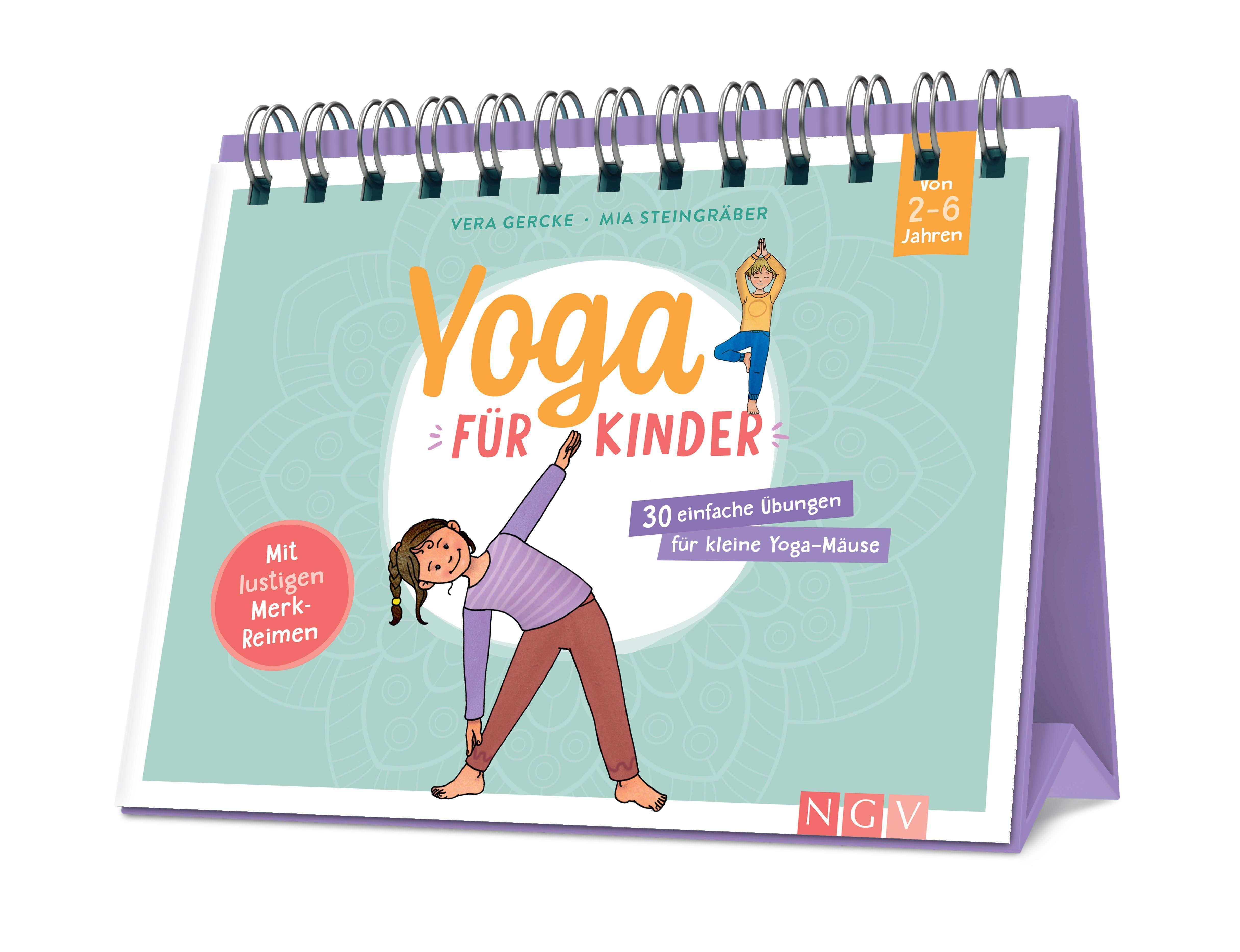 Vorderes Coverbild Yoga für Kinder - 30 einfache Übungen für Kinder von 2 bis 6 Jahren
