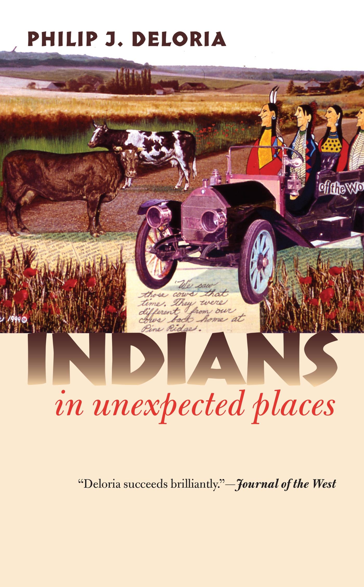 Vorderes Coverbild Indians in Unexpected Places