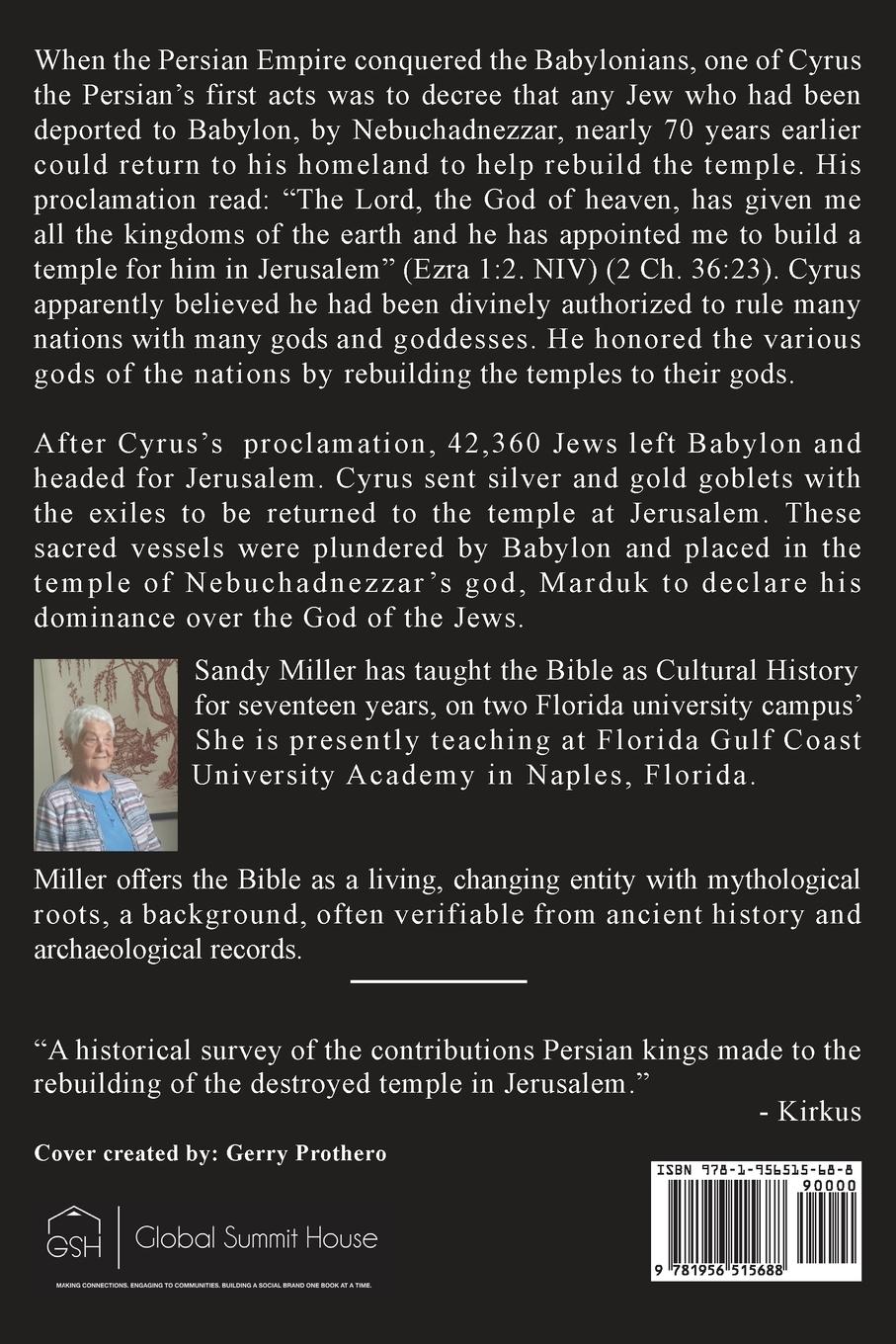 Rückseitencover Rebuilding the Temple at Jerusalem