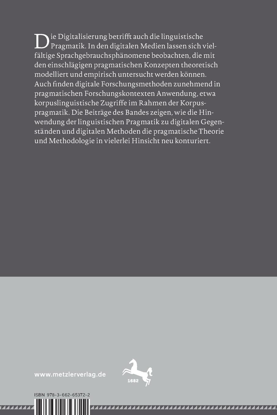 Rückseitencover Digitale Pragmatik