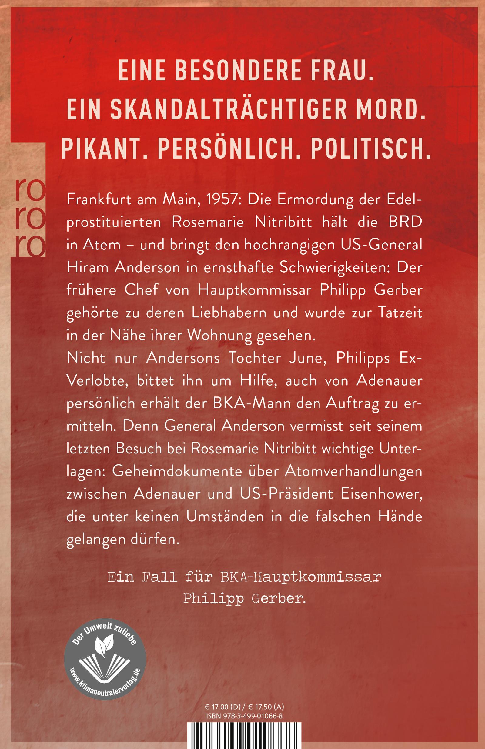 Rückseitencover Das Mädchen und der General