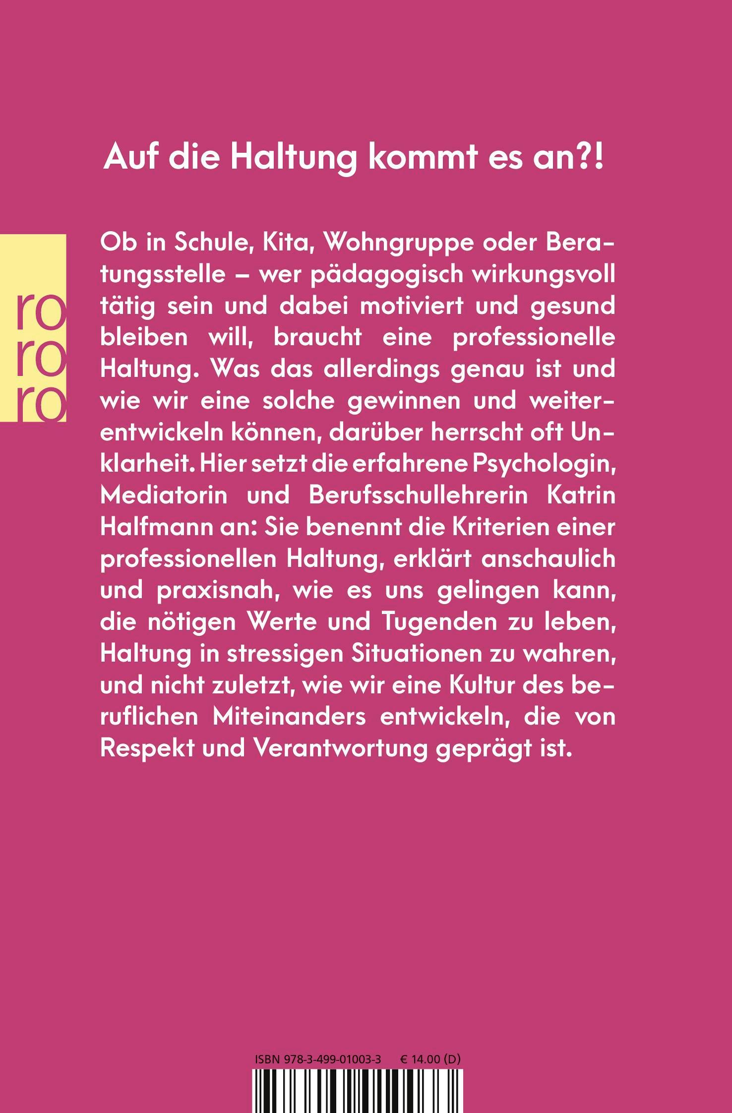 Rückseitencover Haltung