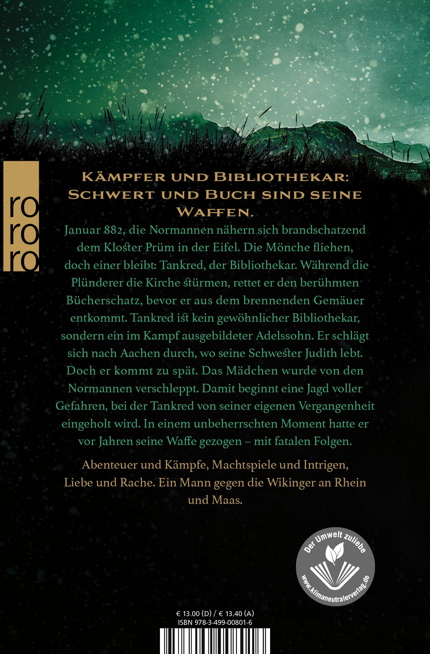 Rückseitencover Tankred: Weihrauch und Schwert