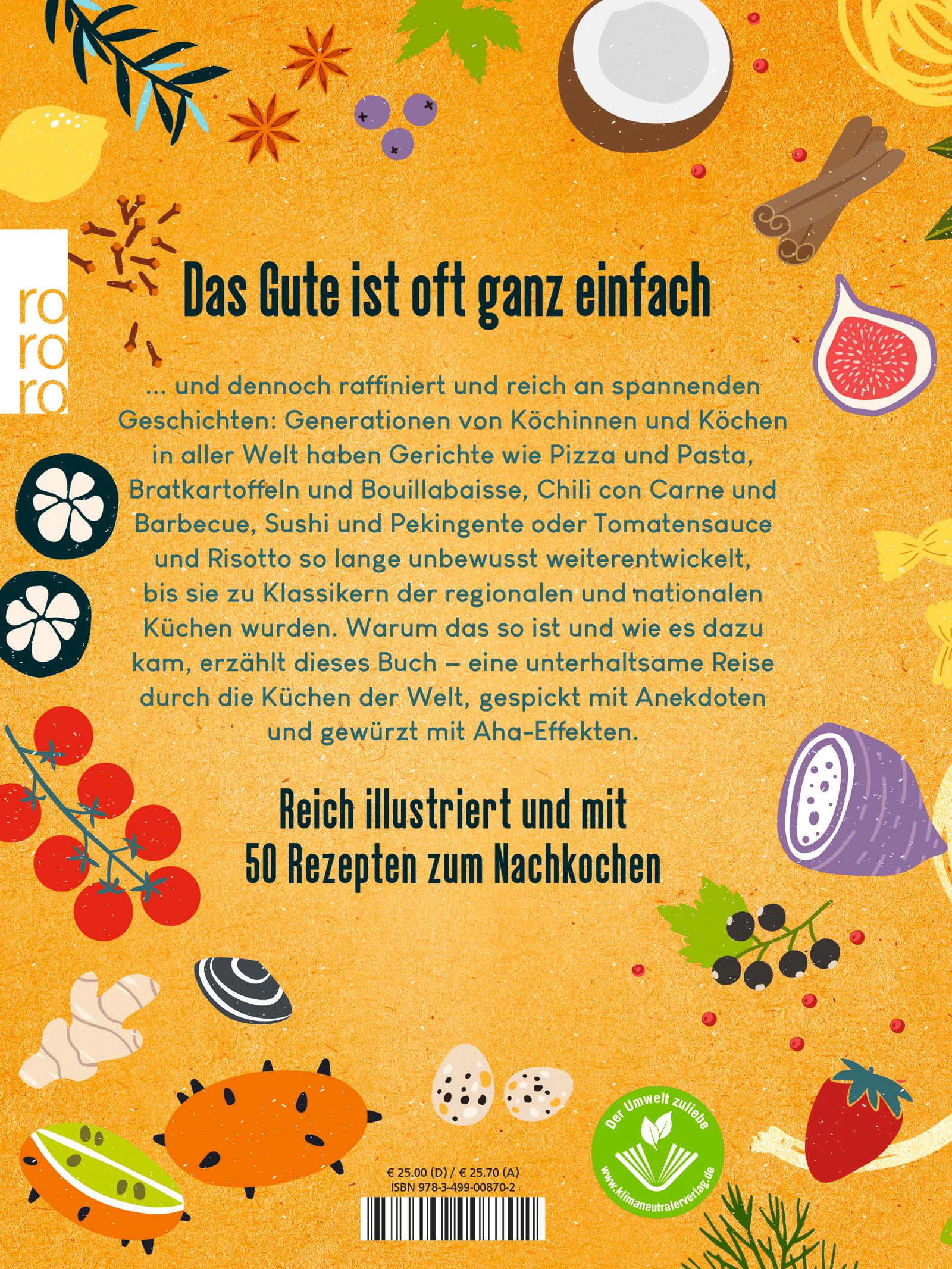 Rückseitencover Weltreise auf dem Teller