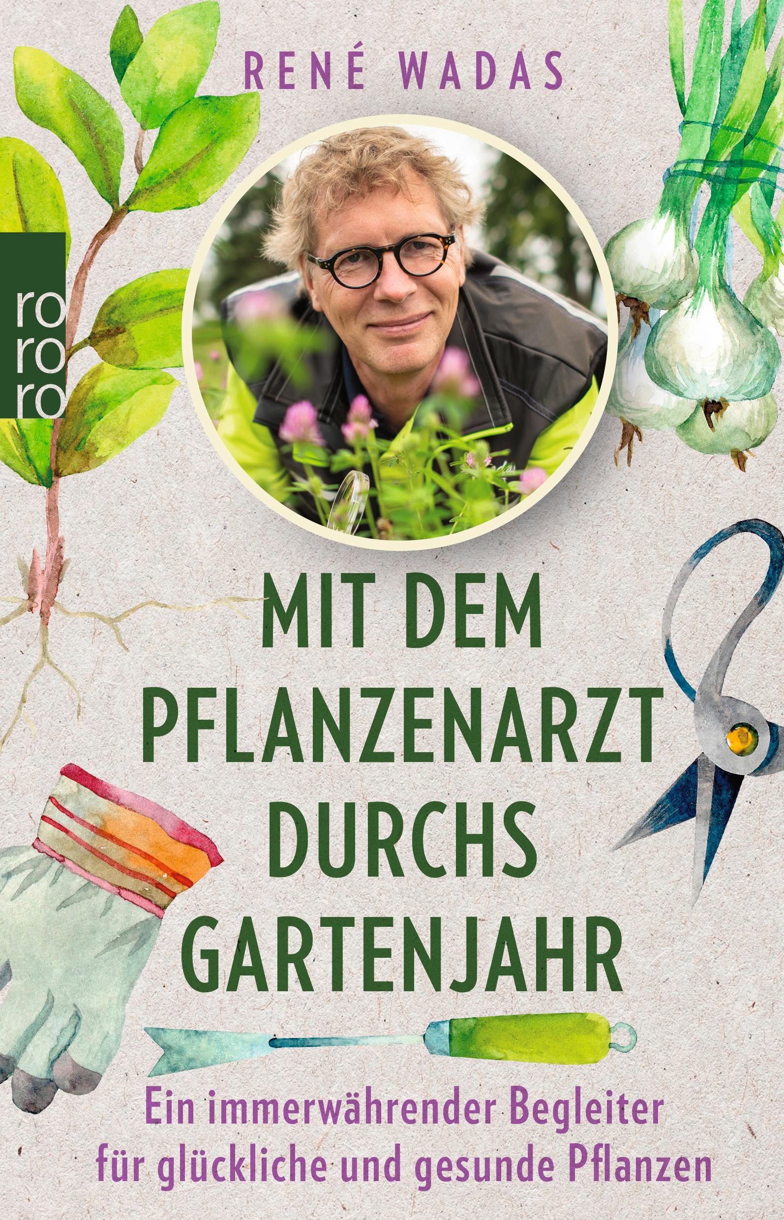 Vorderes Coverbild Mit dem Pflanzenarzt durchs Gartenjahr