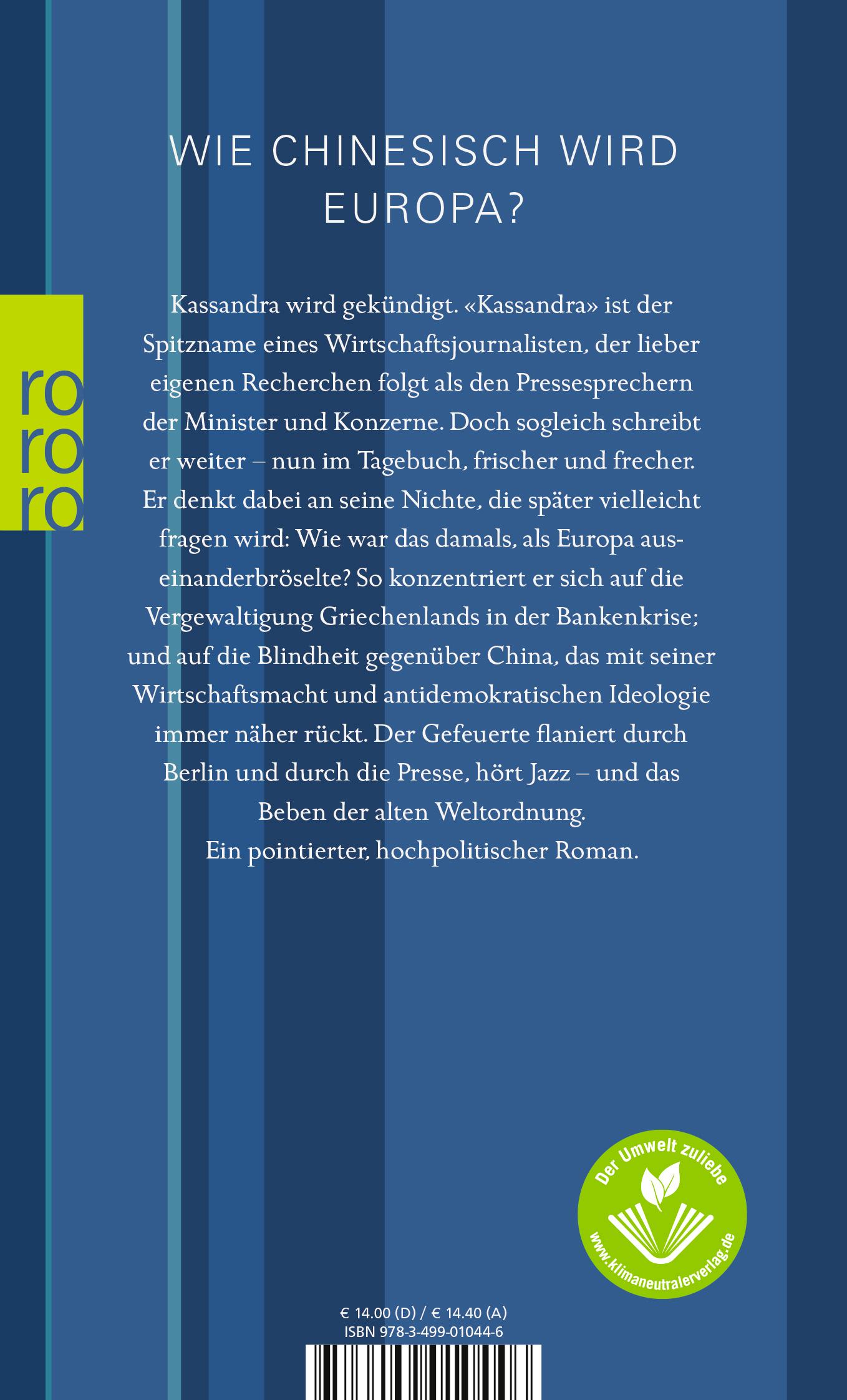 Rückseitencover Wenn die Chinesen Rügen kaufen, dann denkt an mich