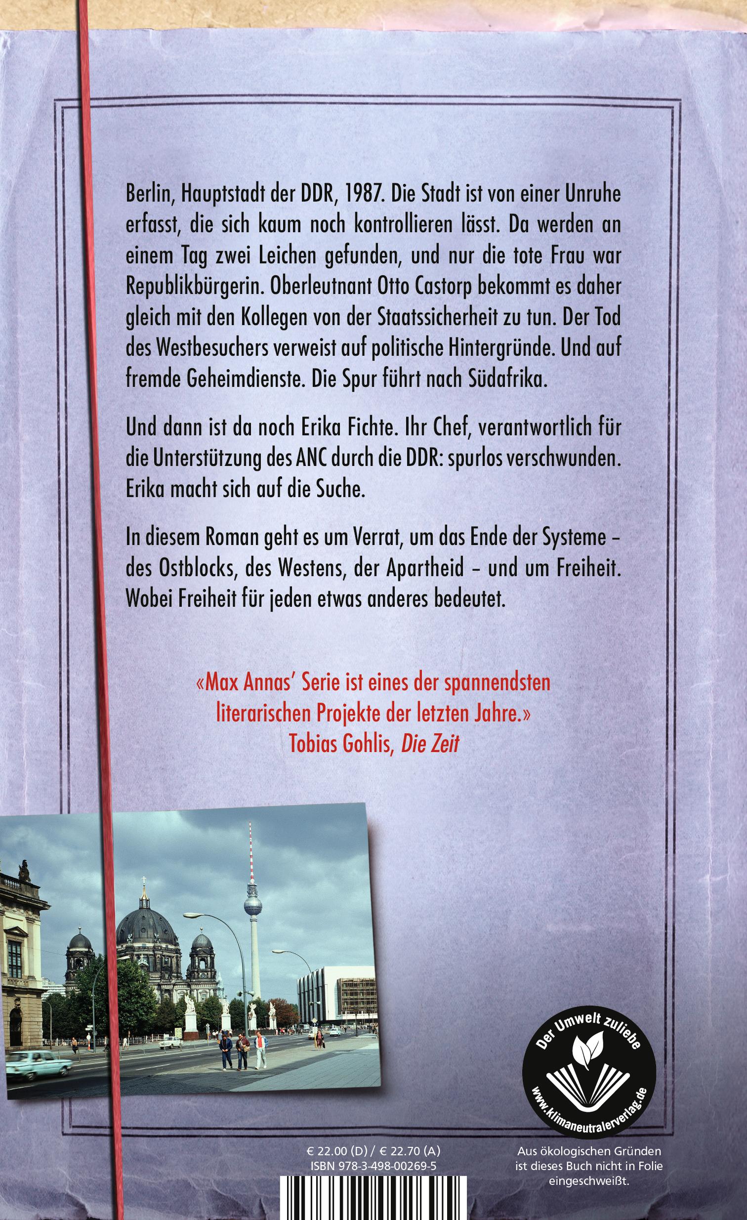 Rückseitencover Morduntersuchungskommission: Der Fall Daniela Nitschke
