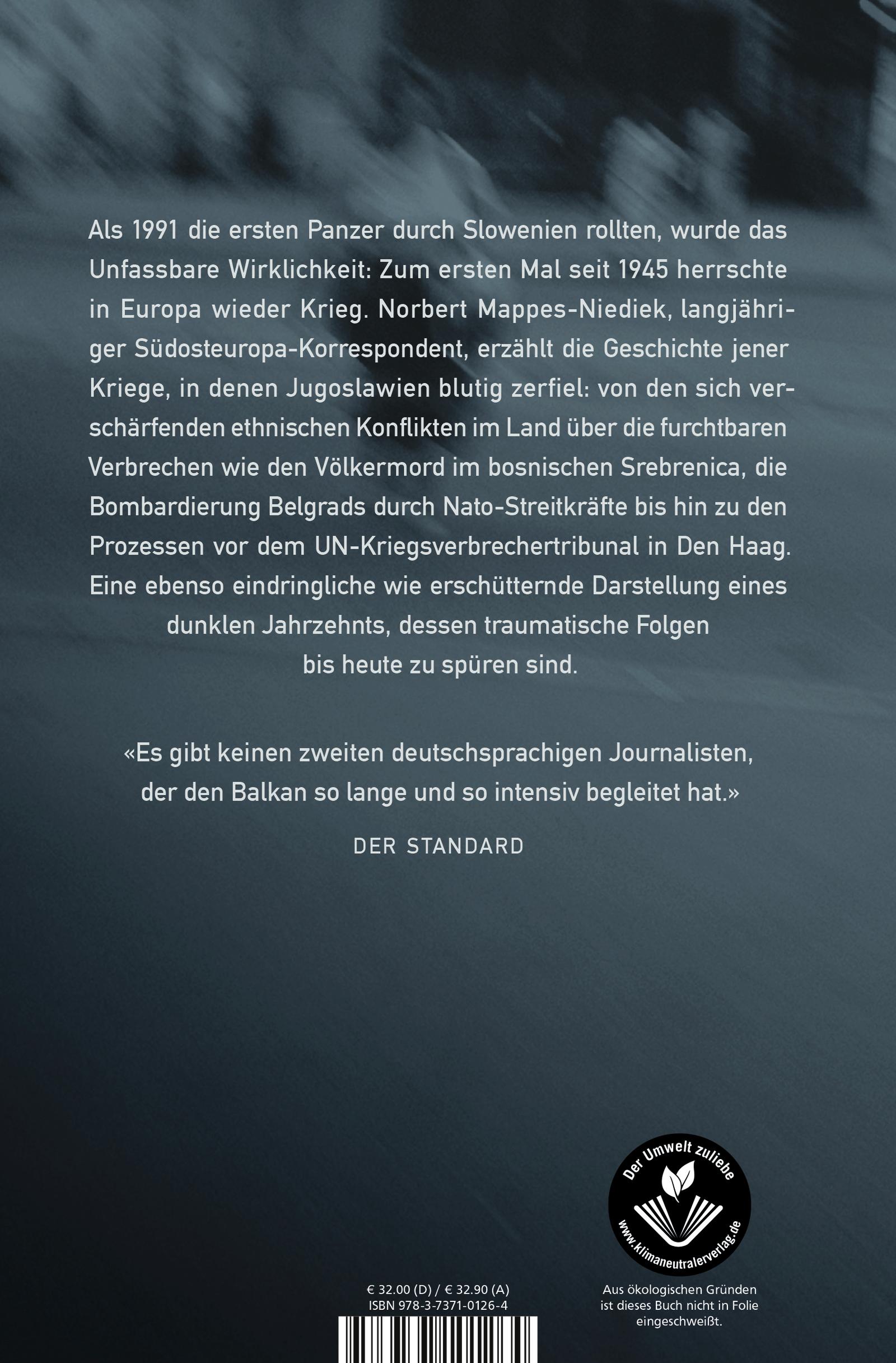 Rückseitencover Krieg in Europa