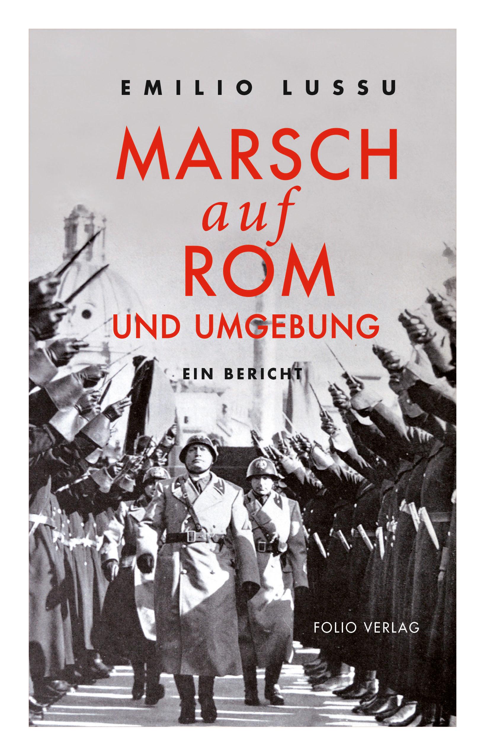 Vorderes Coverbild Marsch auf Rom und Umgebung