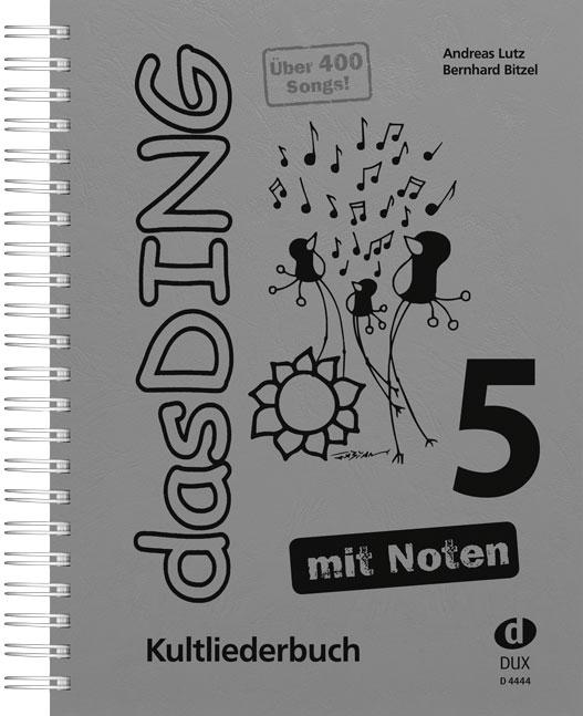 Vorderes Coverbild Das Ding 5 mit Noten