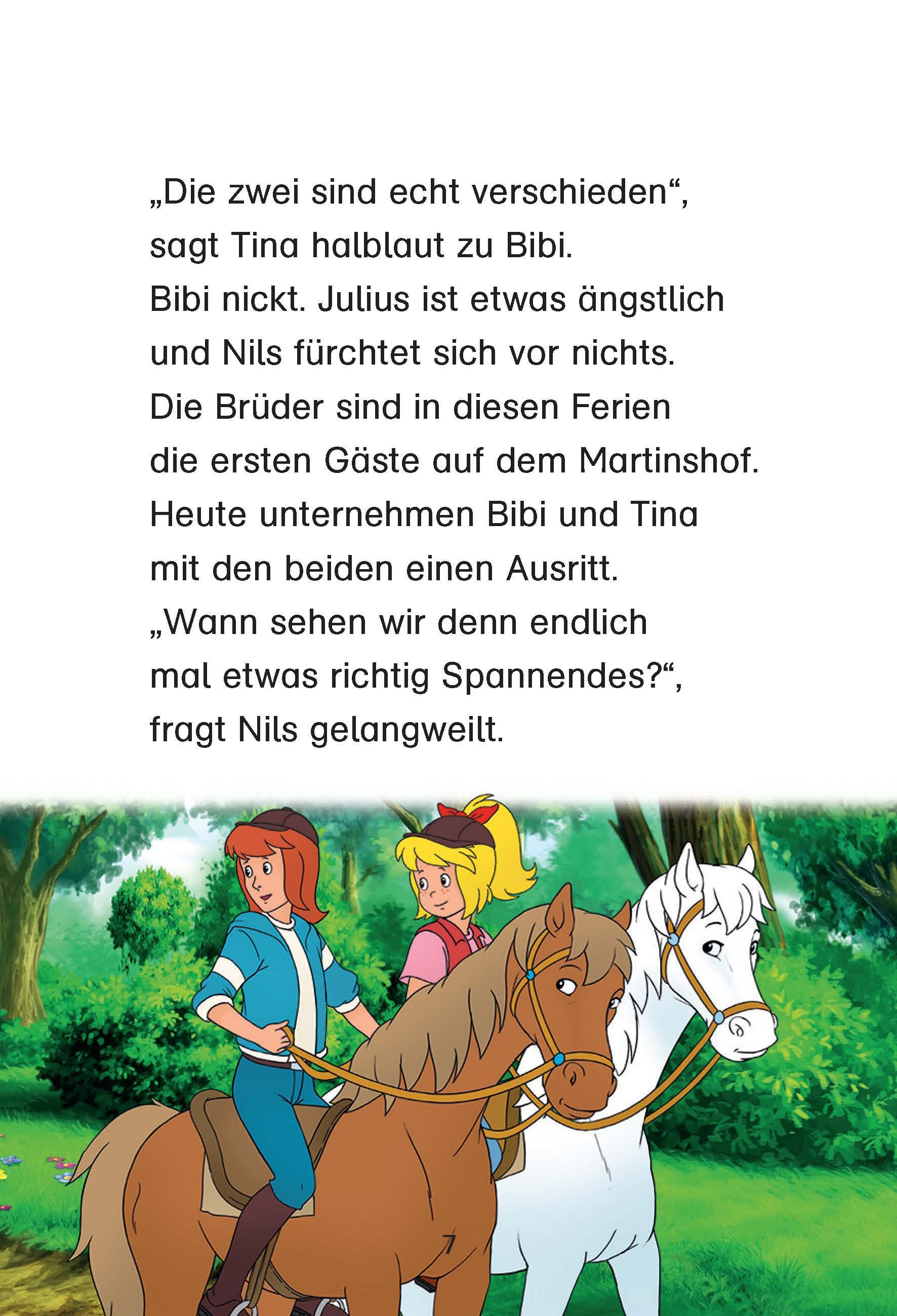 Beispielinhalt (Bild) Bibi & Tina: Die Nacht im Baumhaus