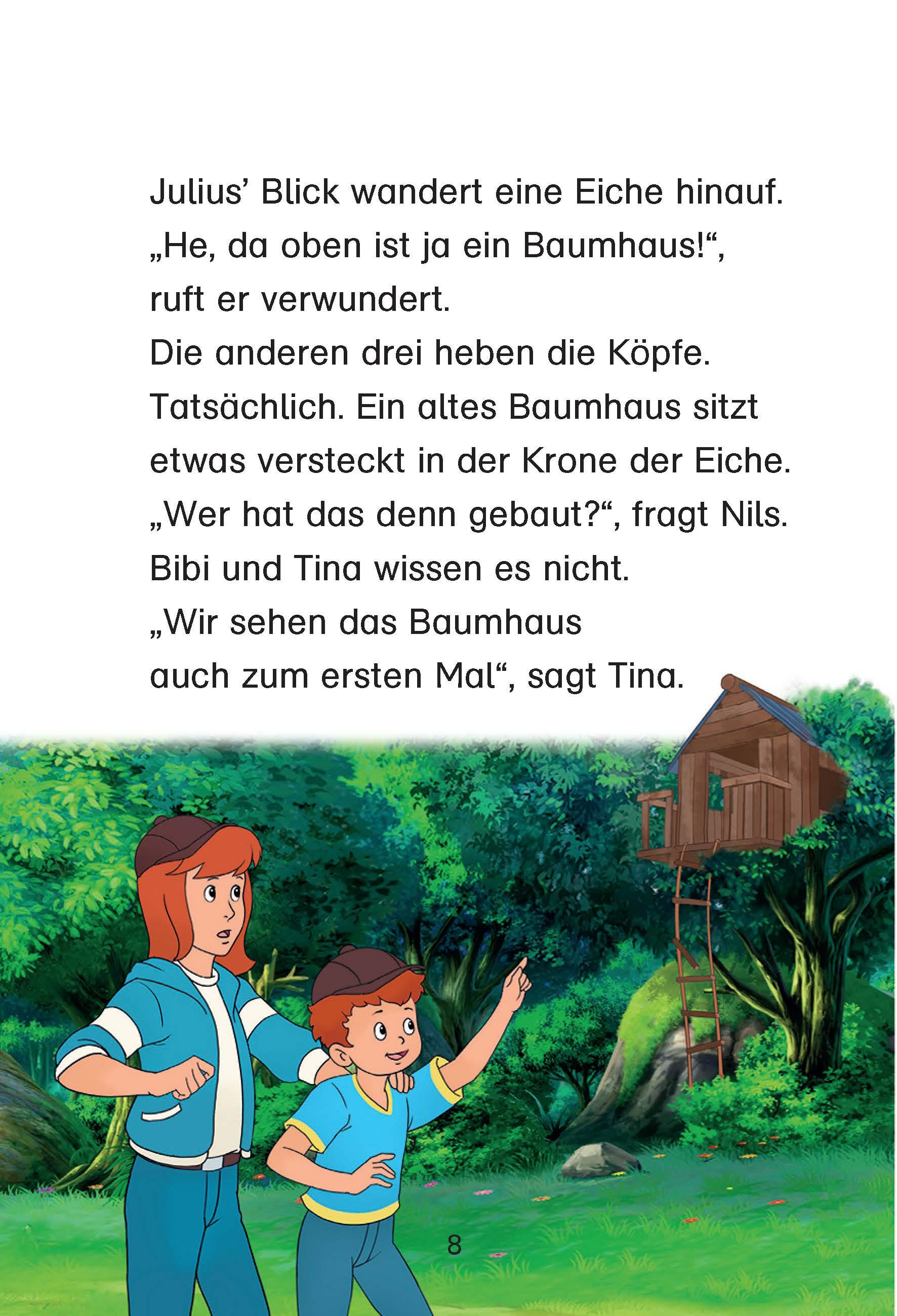 Beispielinhalt (Bild) Bibi & Tina: Die Nacht im Baumhaus