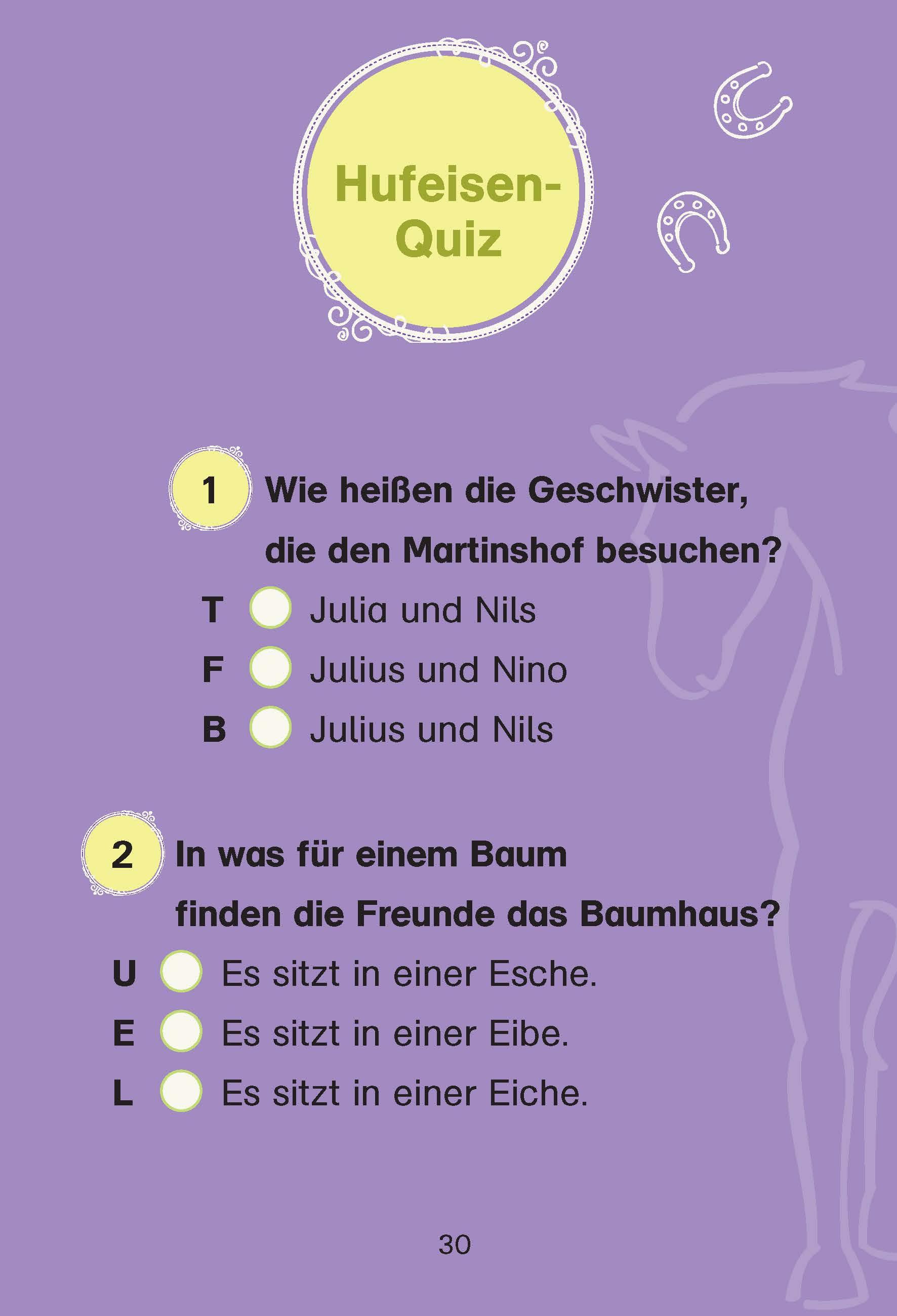 Beispielinhalt (Bild) Bibi & Tina: Die Nacht im Baumhaus