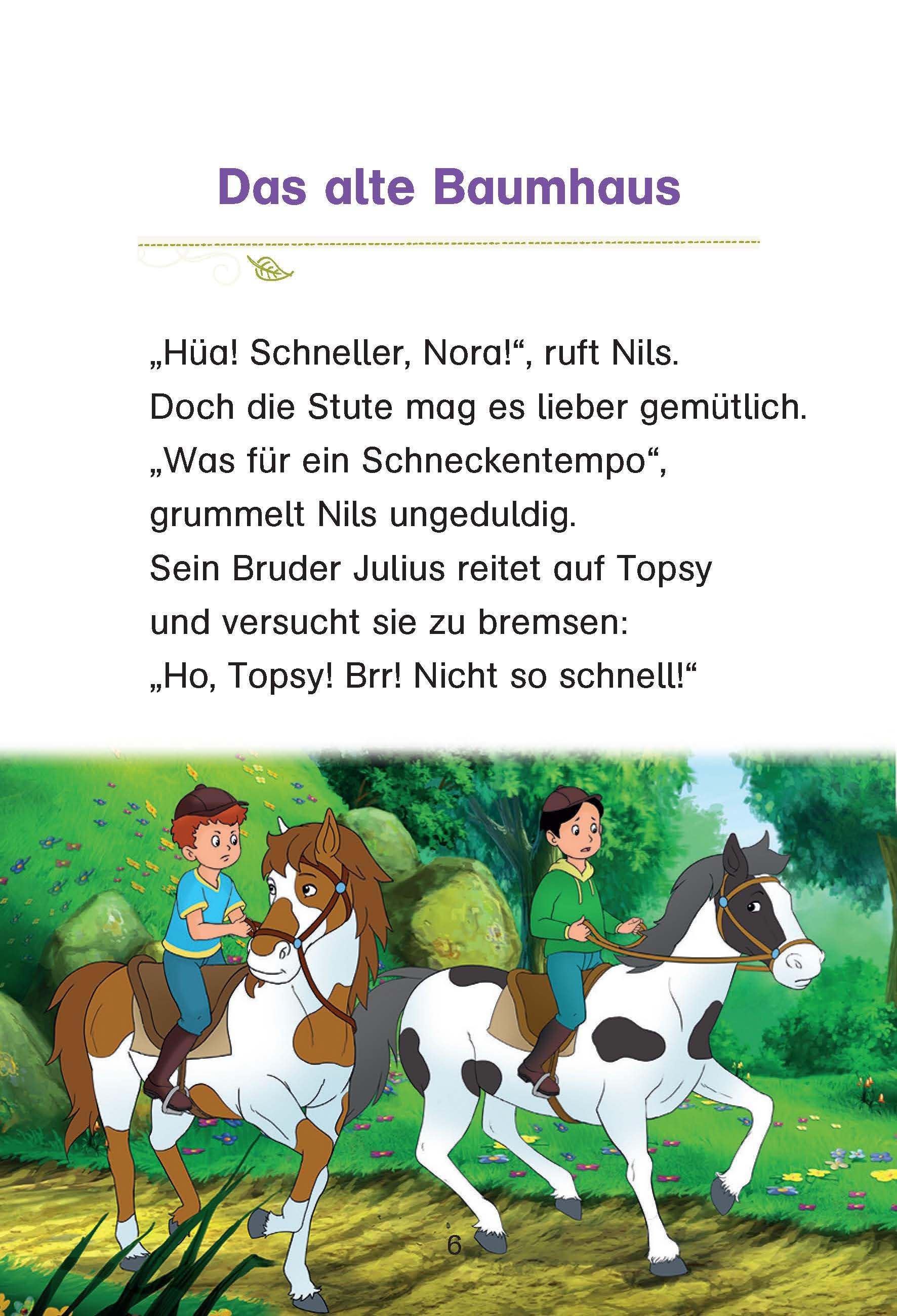 Beispielinhalt (Bild) Bibi & Tina: Die Nacht im Baumhaus