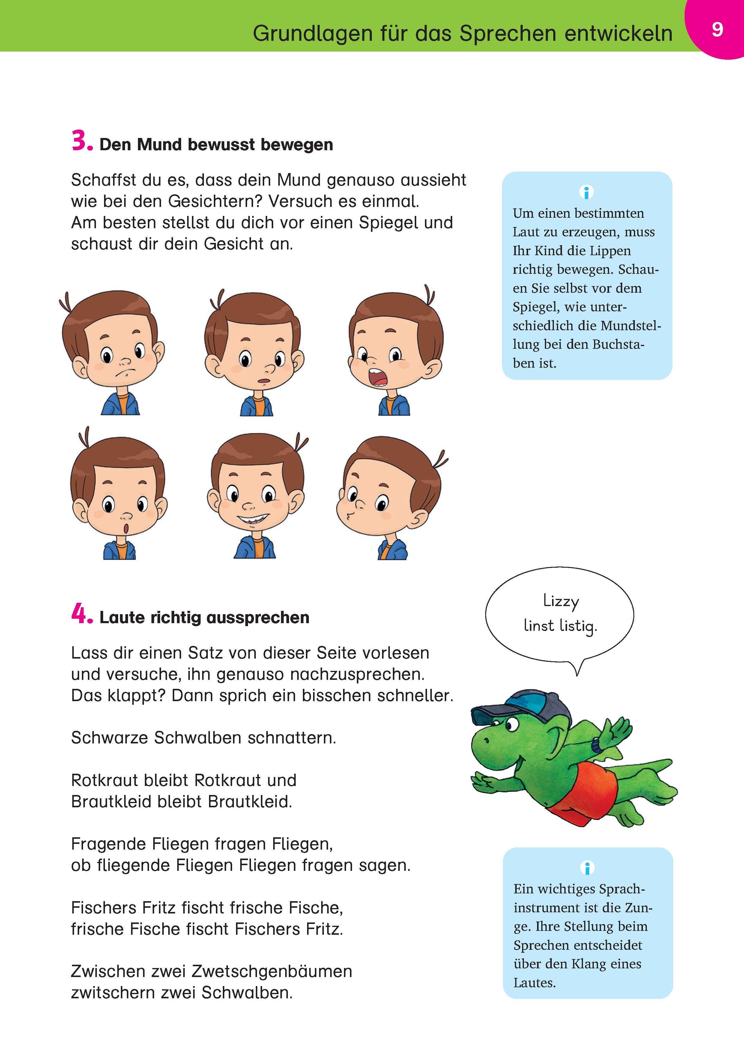 Beispielinhalt (Bild) Klett Spielerische Sprachförderung