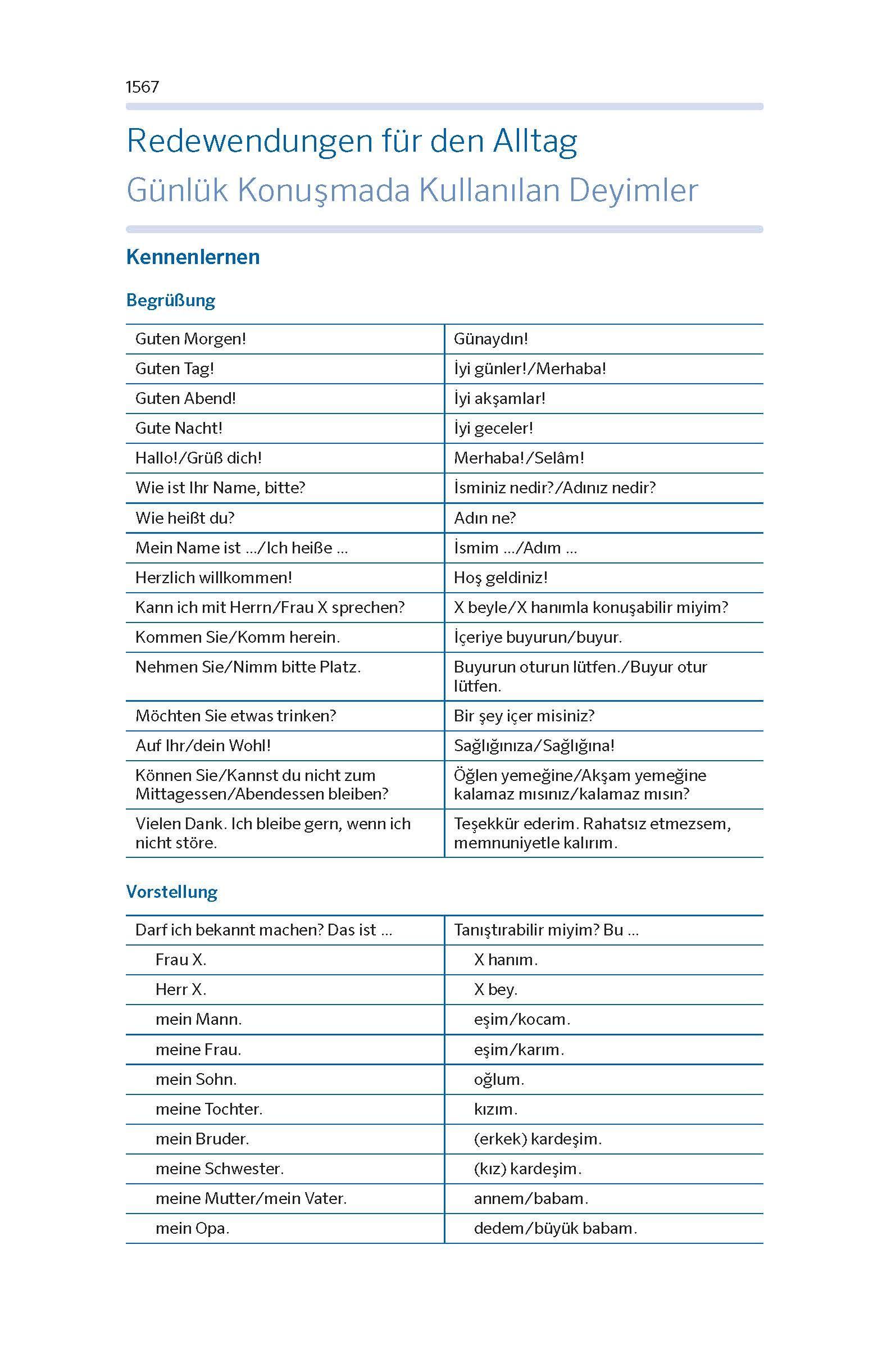 Beispielinhalt (Bild) PONS Kompaktwörterbuch Türkisch