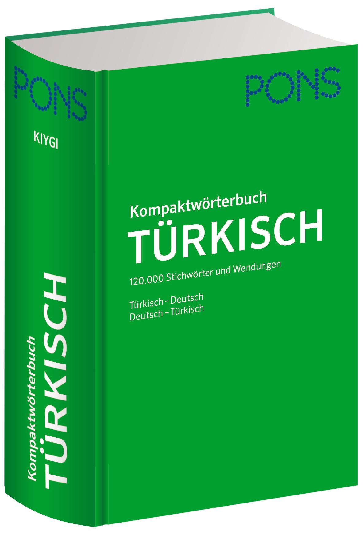Vorderes Coverbild PONS Kompaktwörterbuch Türkisch