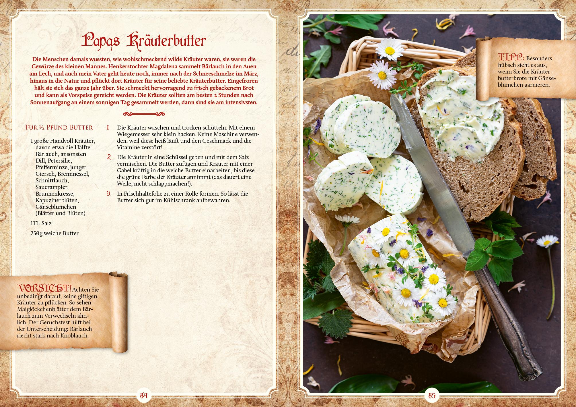 Beispielinhalt (Bild) Das Kochbuch der Henkerstochter