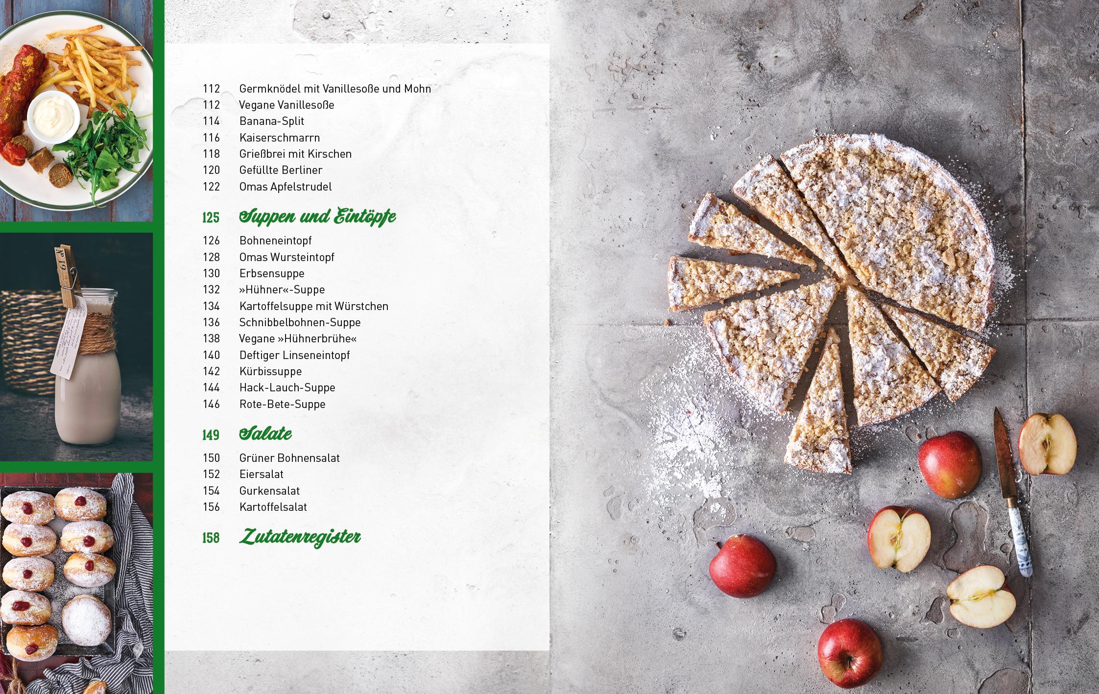Beispielinhalt (Bild) Heimatküche vegan