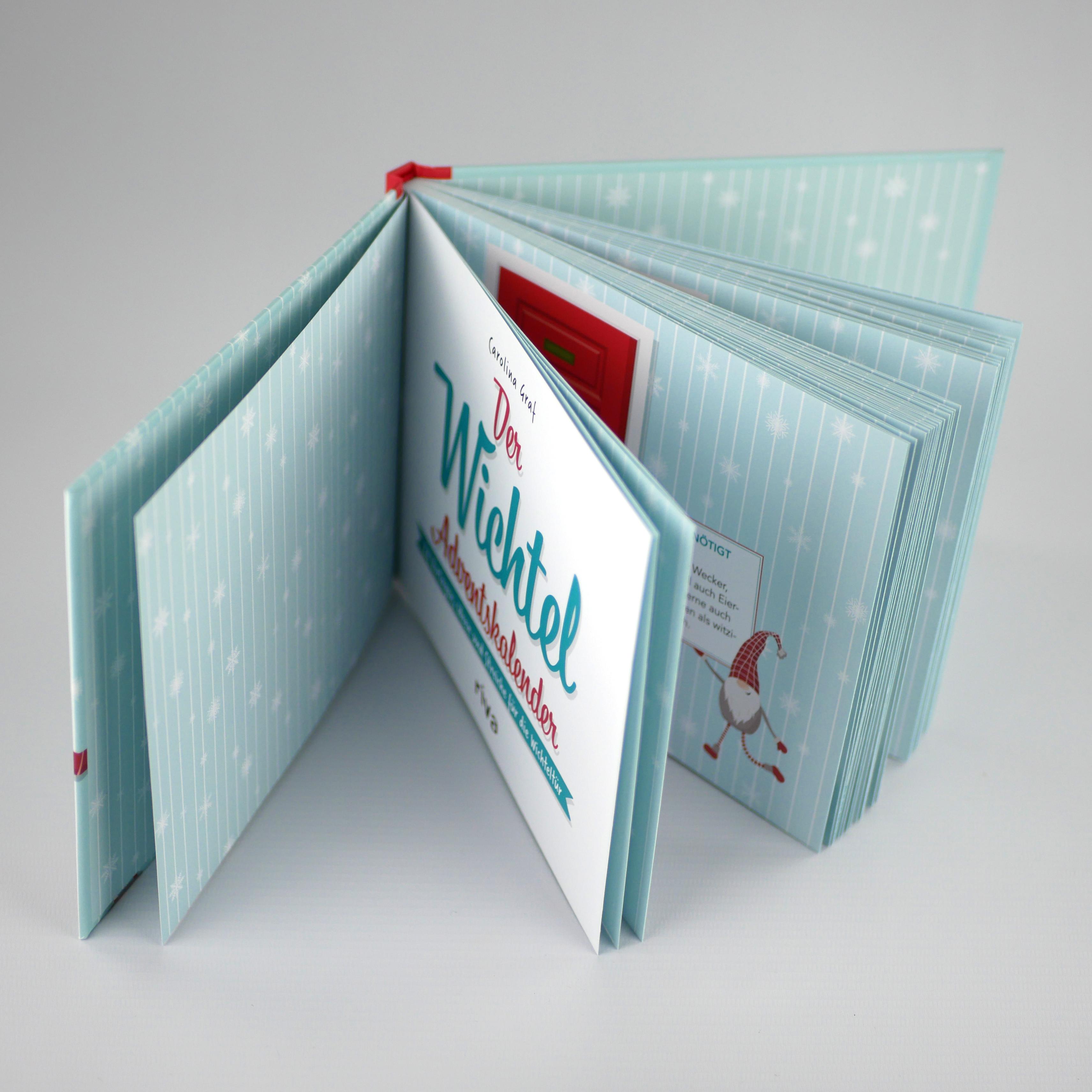 Beispielinhalt (Bild) Der Wichtel-Adventskalender