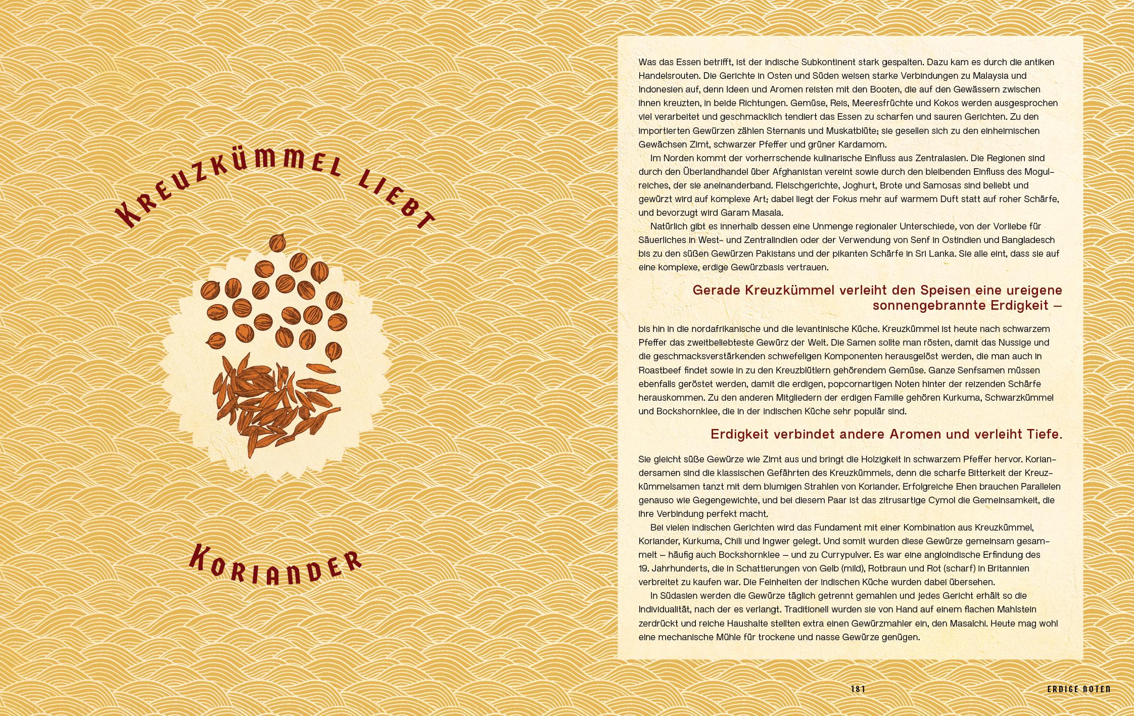 Beispielinhalt (Bild) Muskat, Zimt und Kardamom