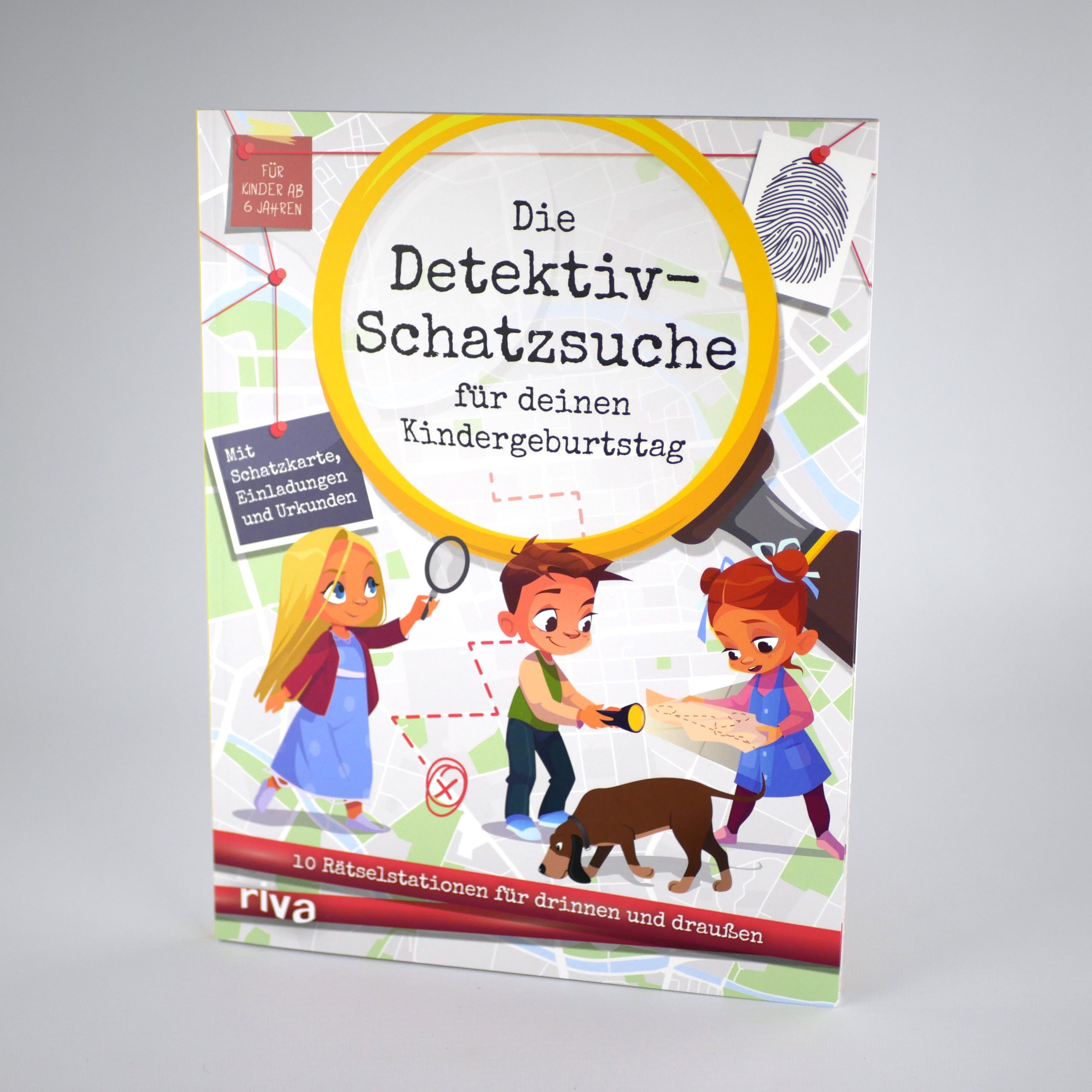 Beispielinhalt (Bild) Die Detektiv-Schatzsuche für deinen Kindergeburtstag