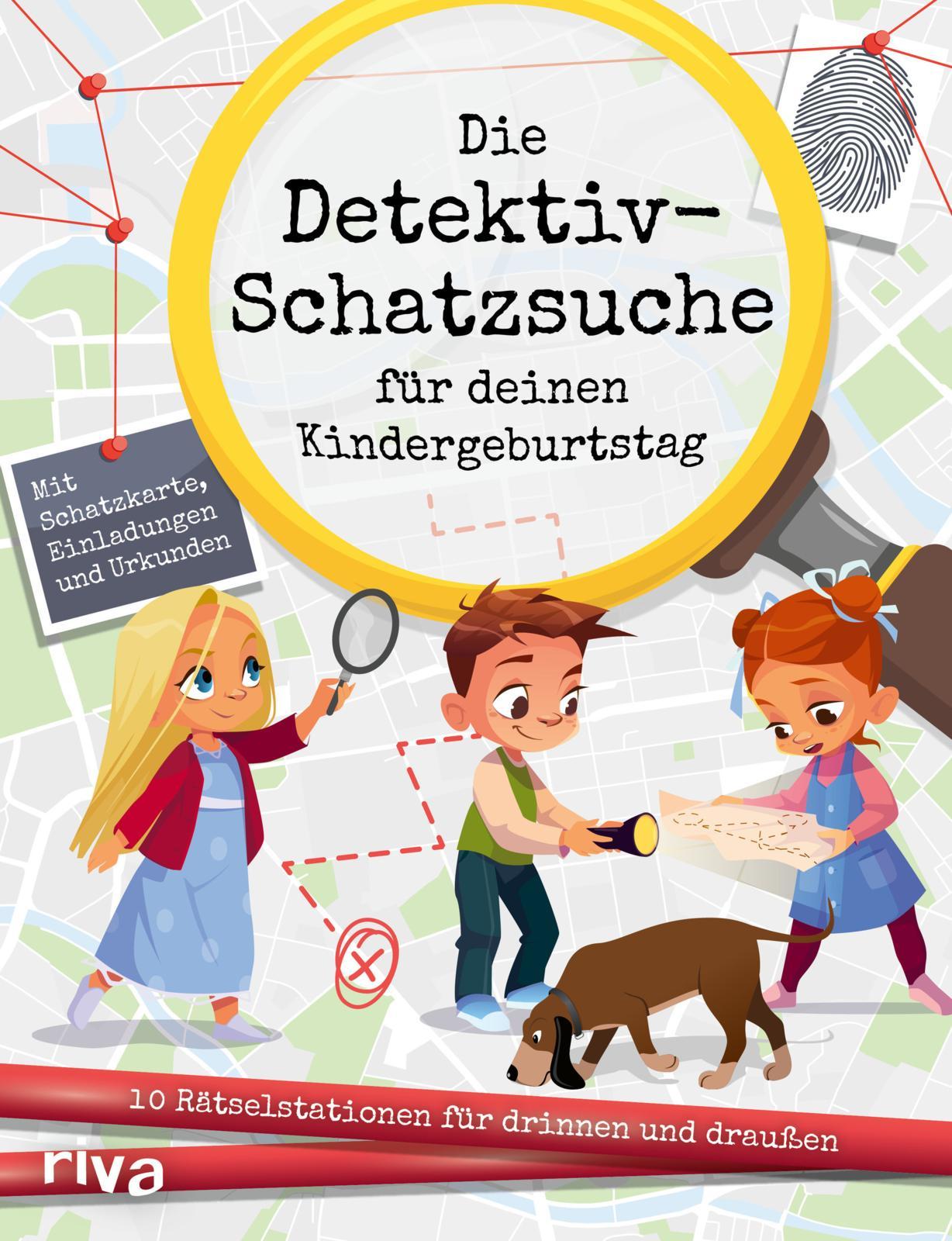 Vorderes Coverbild Die Detektiv-Schatzsuche für deinen Kindergeburtstag