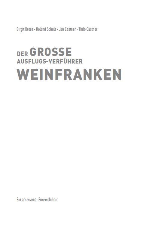 Beispielinhalt (Bild) Der große Ausflugs-Verführer Weinfranken