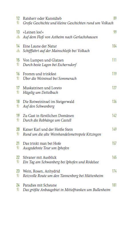 Beispielinhalt (Bild) Der große Ausflugs-Verführer Weinfranken