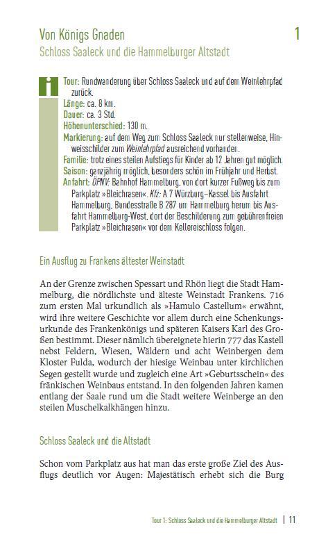 Beispielinhalt (Bild) Der große Ausflugs-Verführer Weinfranken