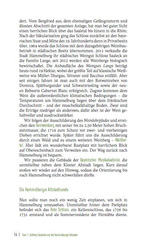 Beispielinhalt (Bild) Der große Ausflugs-Verführer Weinfranken