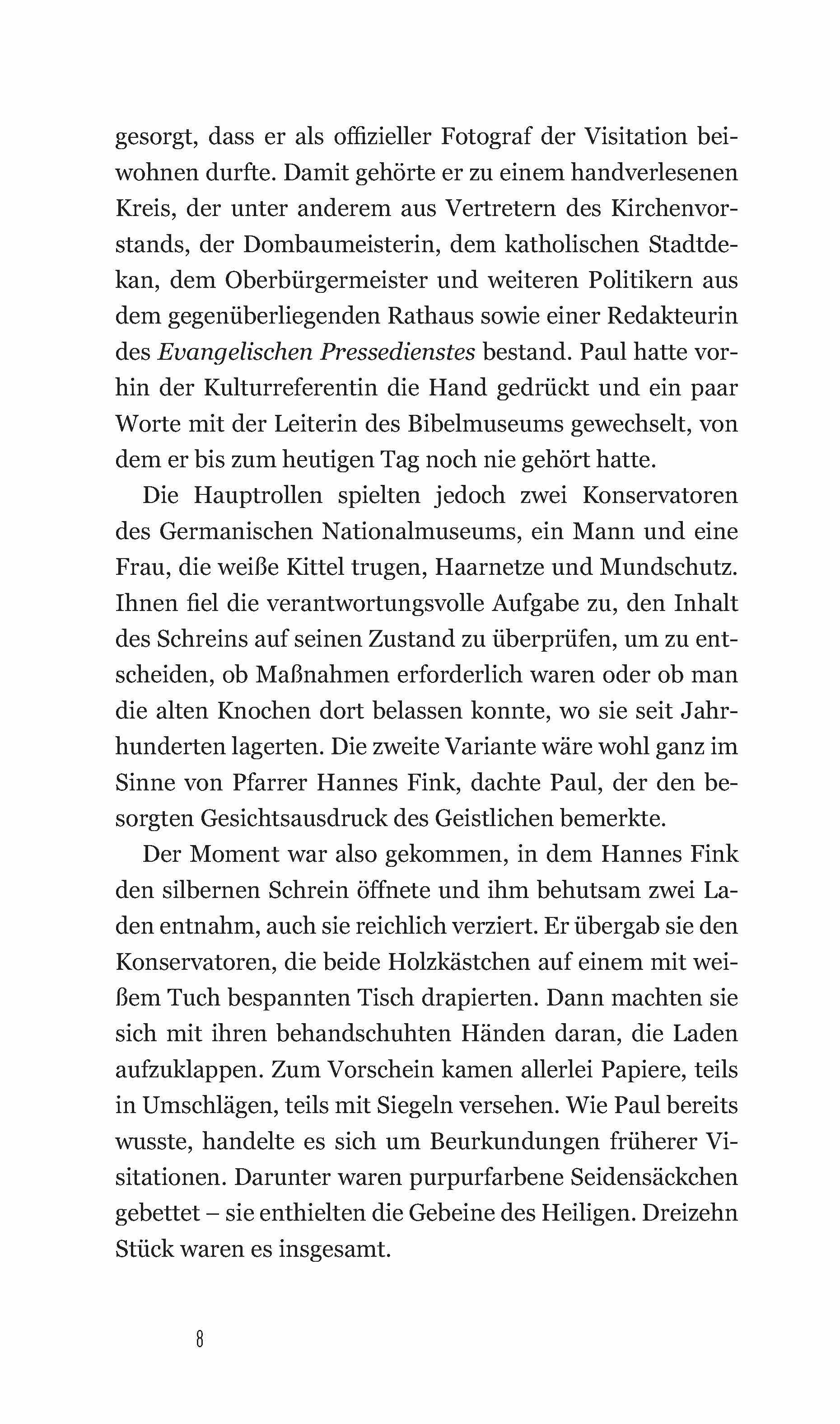 Beispielinhalt (Bild) Sebalds Fluch