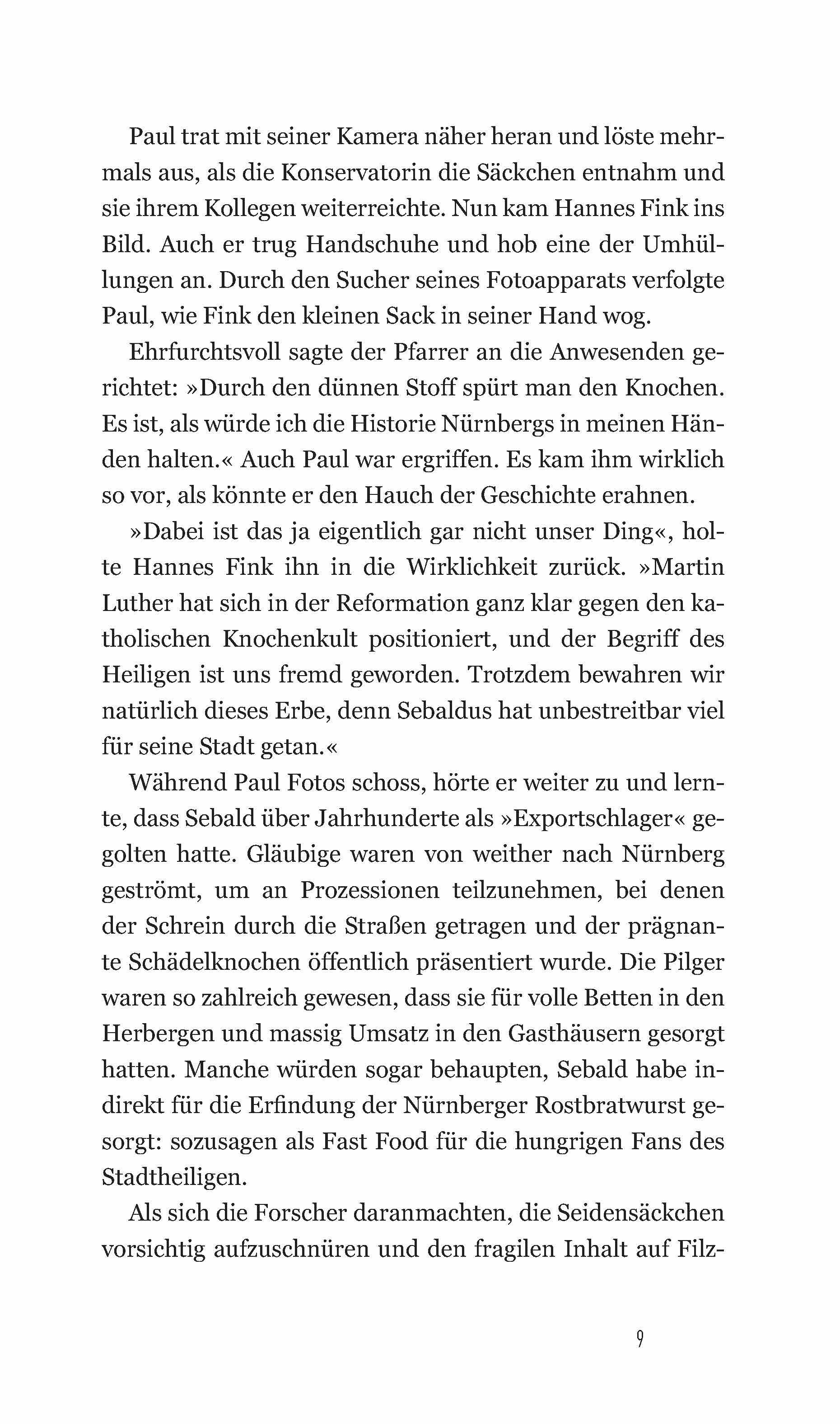 Beispielinhalt (Bild) Sebalds Fluch